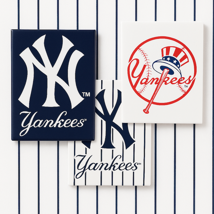 New York Yankees Flat Vinyl Magnets、mySite、vikingsvslions