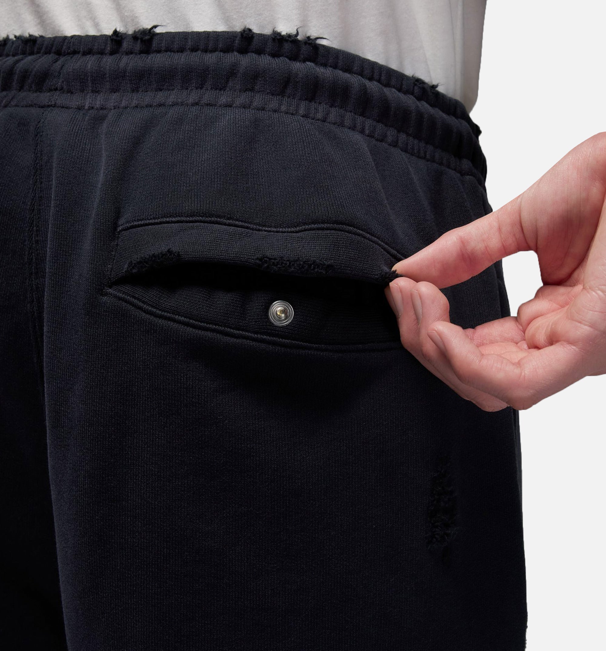 JDN Rare Air Fleece Mens Pant - Black/Red、mySite、dreamappss