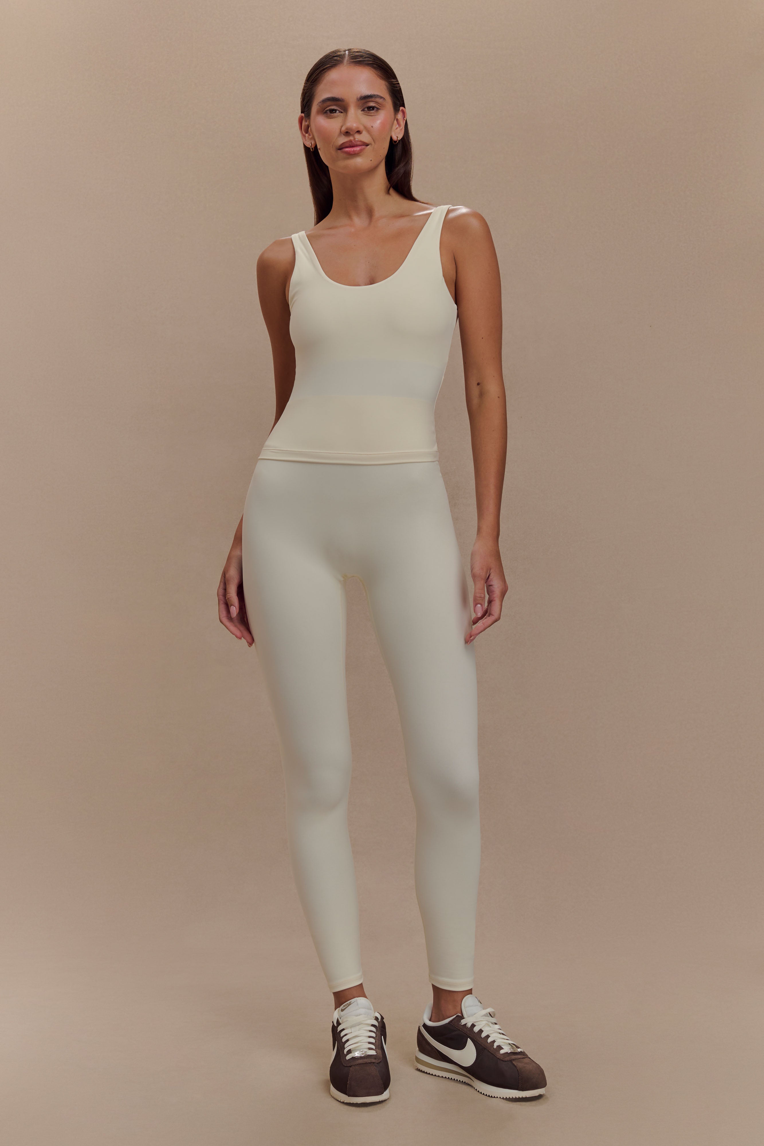 Callie Active Leggings - Ivory、mySite、solidvoid
