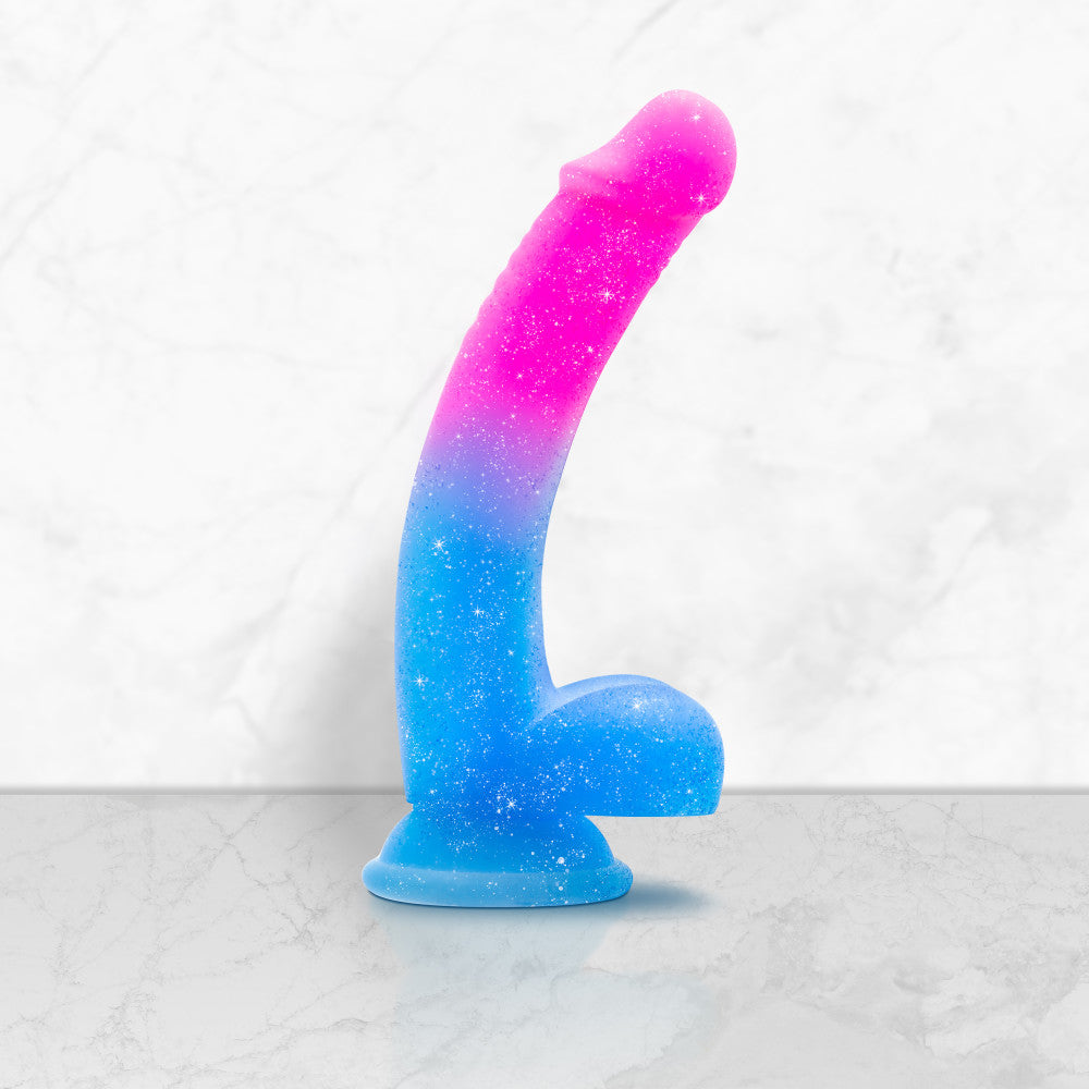 Avant By Blush® | Chasing Sunsets Mermaid: Artisan 8 Inch Dildo with Suction Cup Base - Made with Smooth Ultrasilk® Purio™ Silicone、mySite、bottomscart