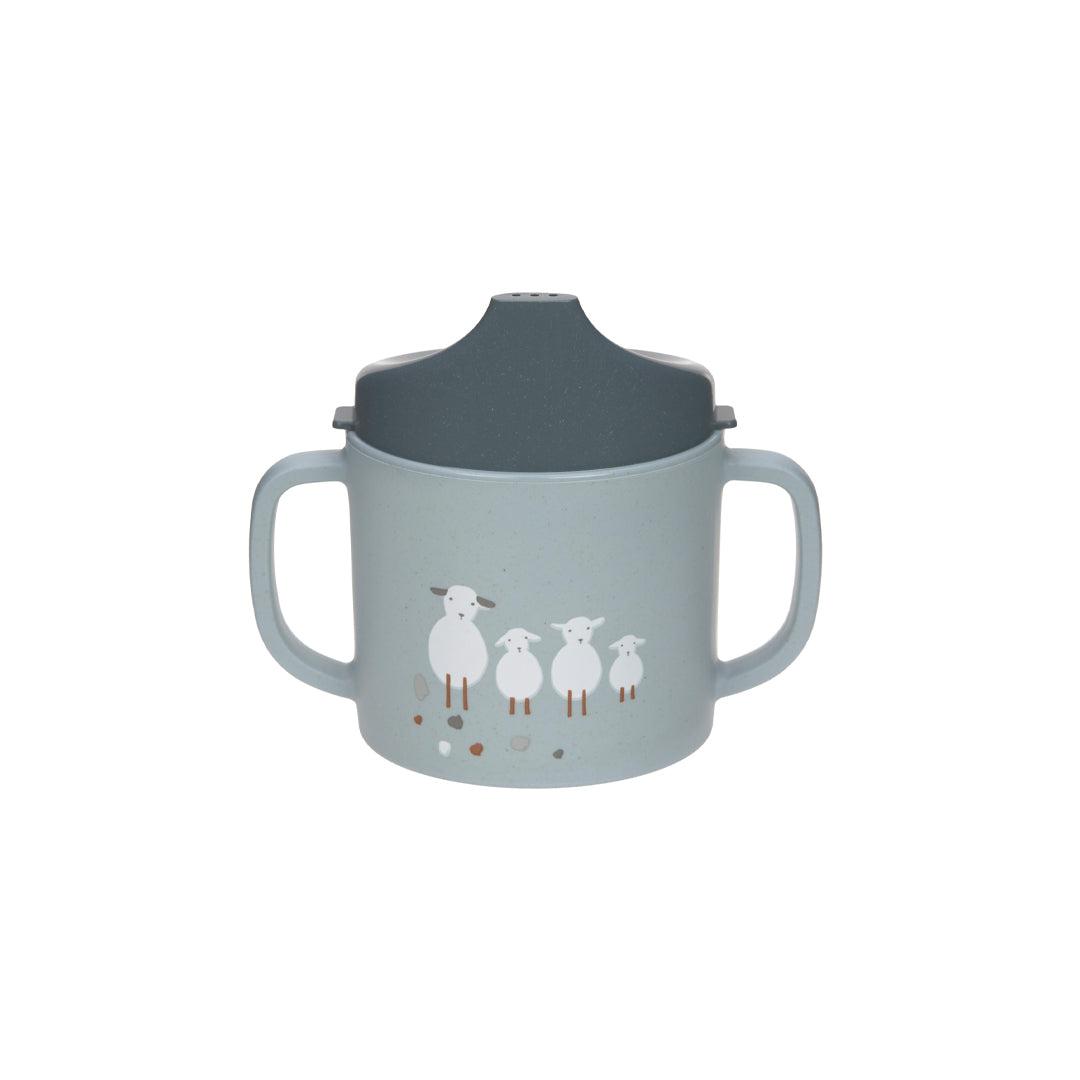  Lassig Sippy Cup - Blue - Tiny Farmer Sheep/Goose、mySite、merchandisen