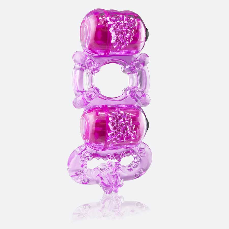Screaming O Tri-O Dual Vibrating Cock and Ball Ring、mySite、bottomscart