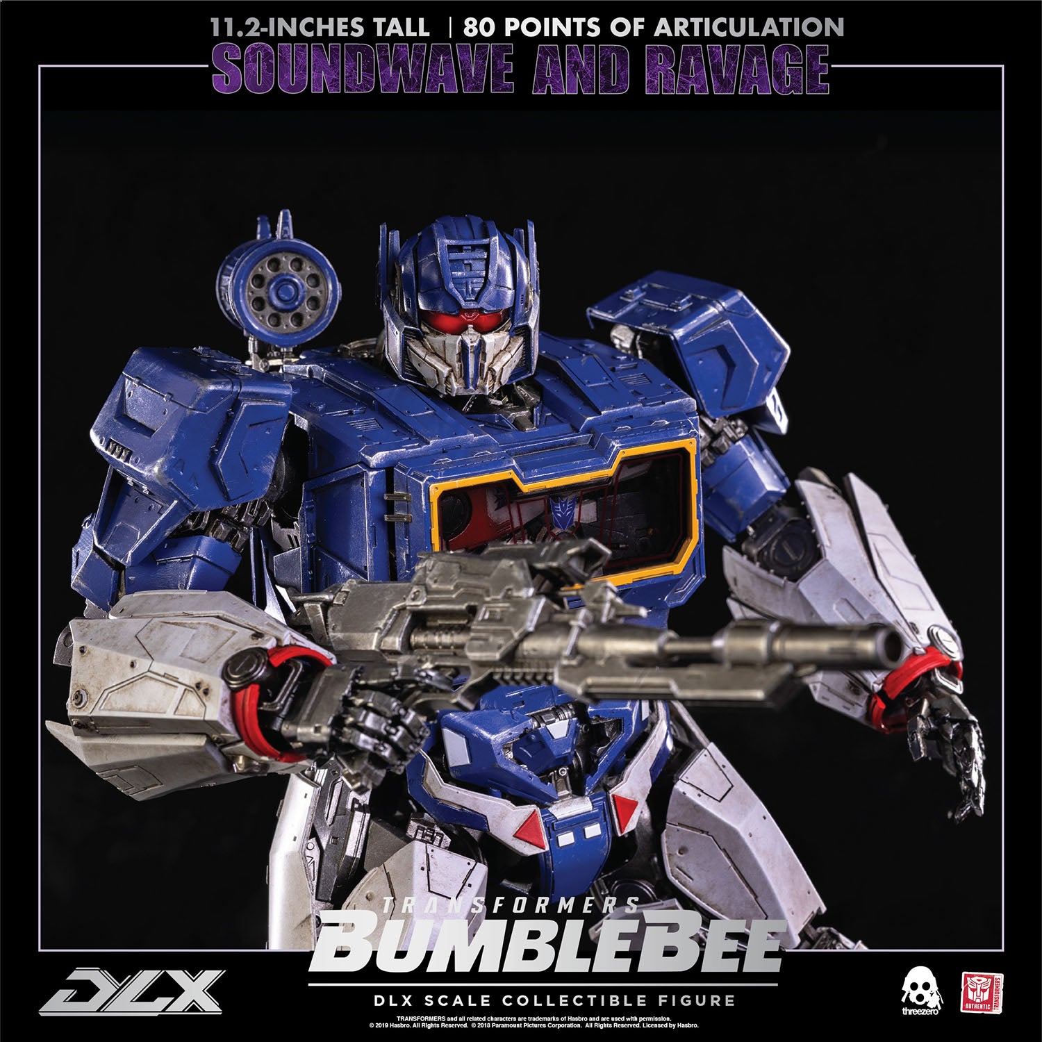Transformers: Bumblebee DLX Scale Collectible Series Soundwave and Ravage、mySite、hgirdovlk