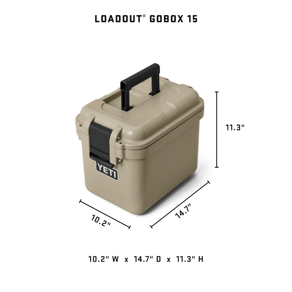 YETI LoadOut GoBox 15 - Gear Case、mySite、noshort