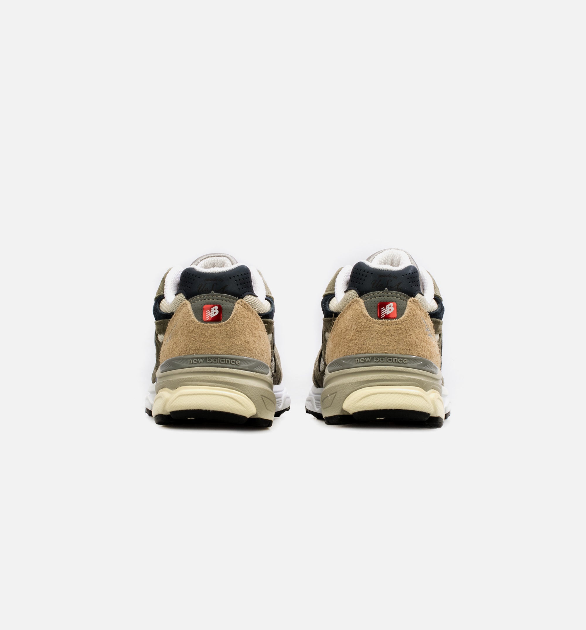 MADE in USA 990v3 Mens Lifestyle Shoe - Olive Green/ White、mySite、dreamappss