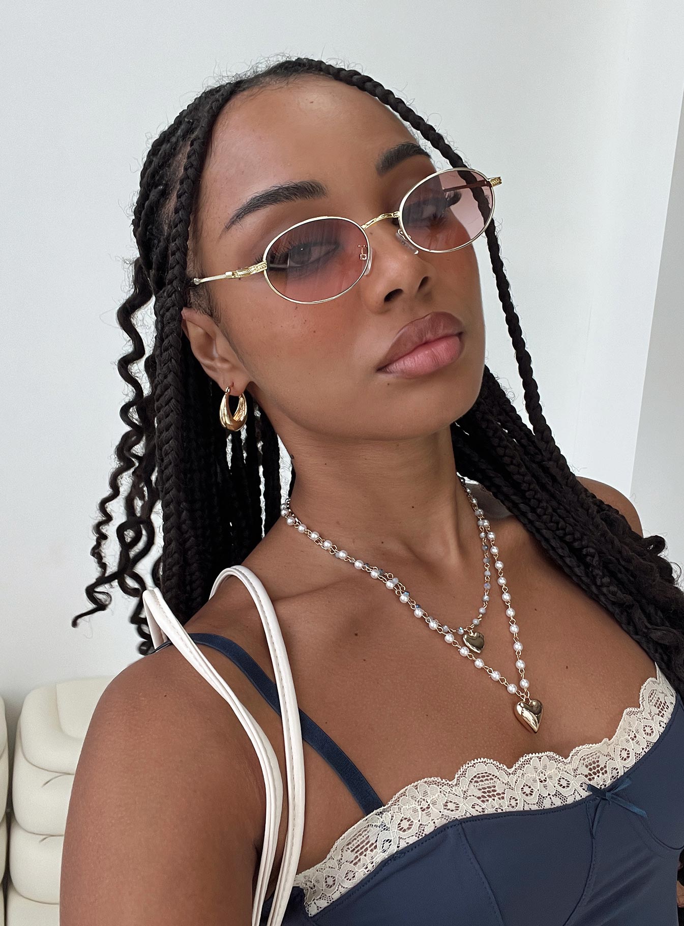 Riggs Sunglasses Pink、mySite、solidvoid