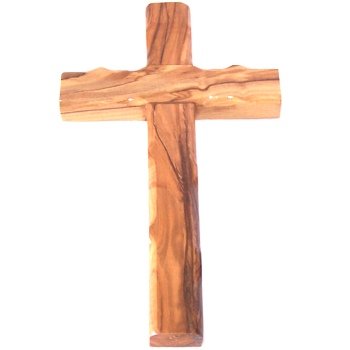  1 X Med. size wooden Cross from Bethlehem - Olive wood (16cm or 6.4 inches) by HolyLandMarket、mySite、elrpsem3k