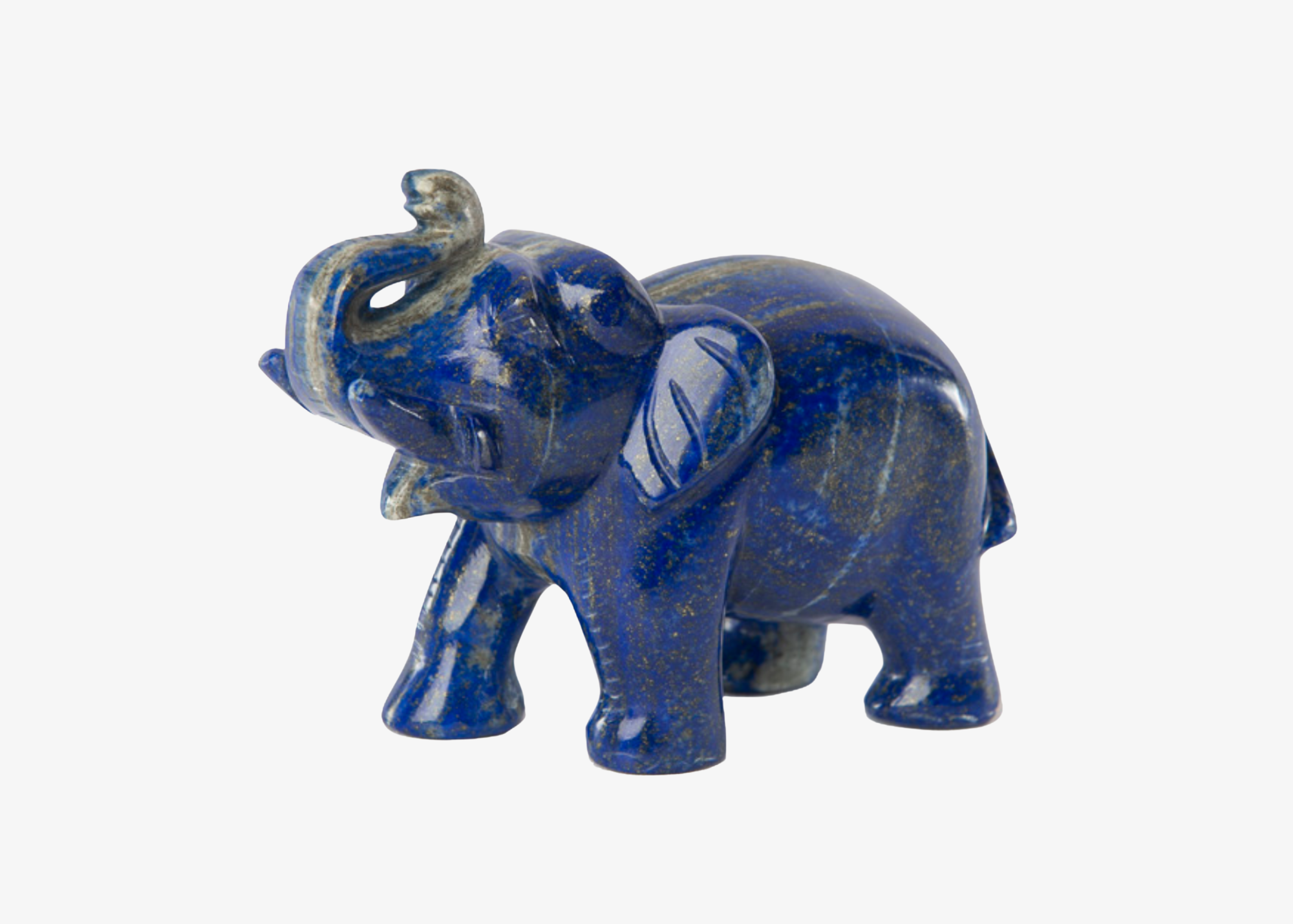 Elephant Statue - Lapis Lazuli (Small, 9cm)、mySite、topwebapps