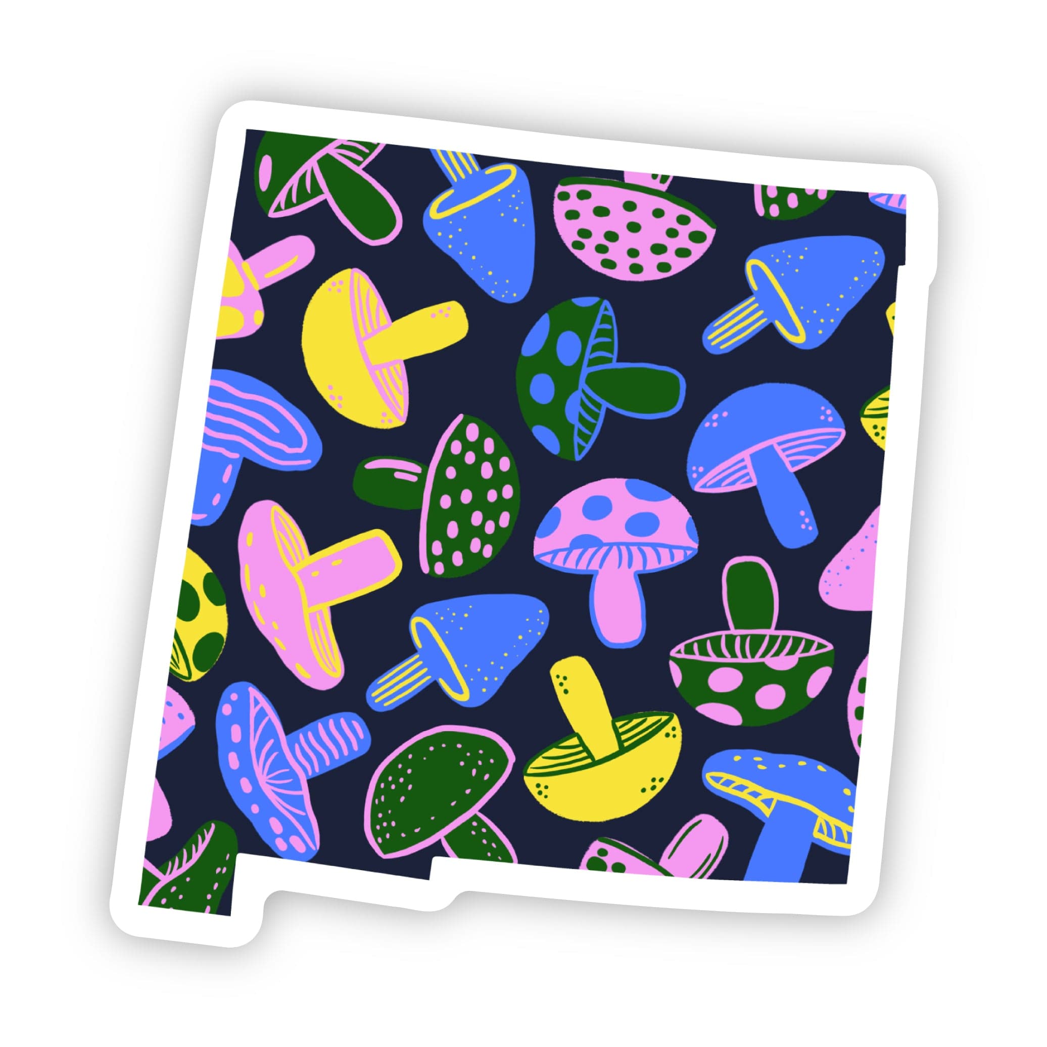  New Mexico Sticker - Mushroom、mySite、elrpsem3k