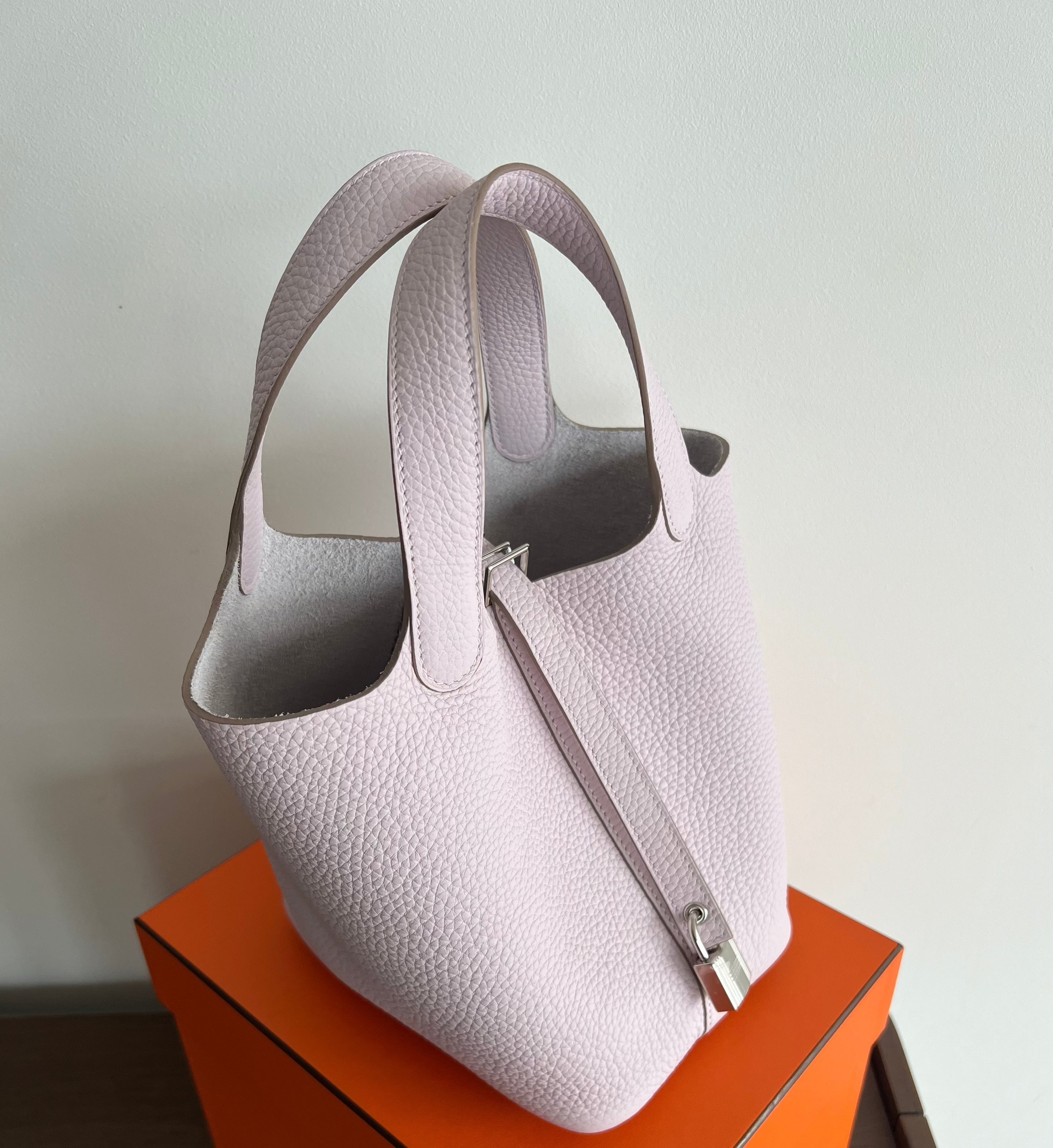 Hermès Picotin 18cm Mauve Pale PHW、mySite、garminoutage.com