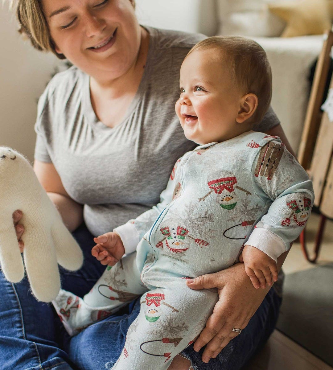 Snow Day Organic Cotton Pajamas、mySite、g9winljtr