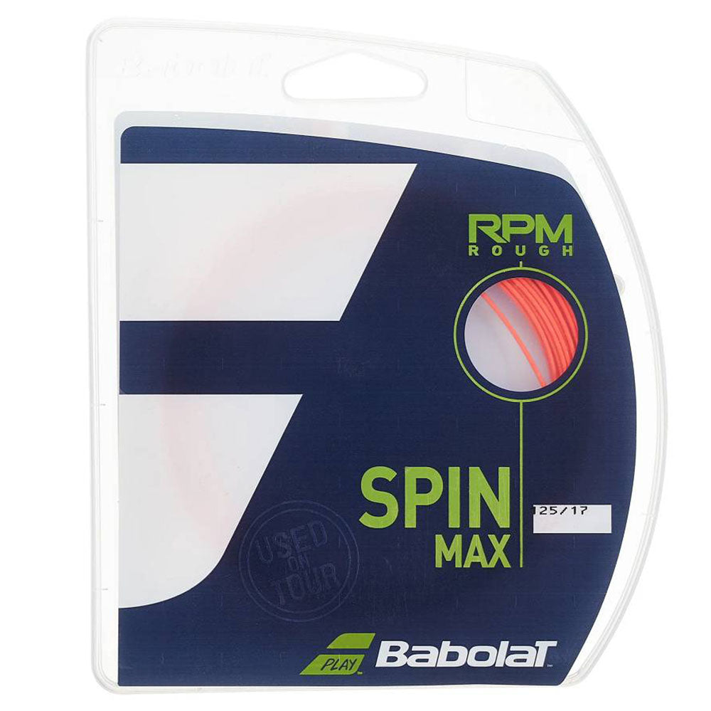 Babolat RPM Rough 17/1.25 Tennis String (Red)
