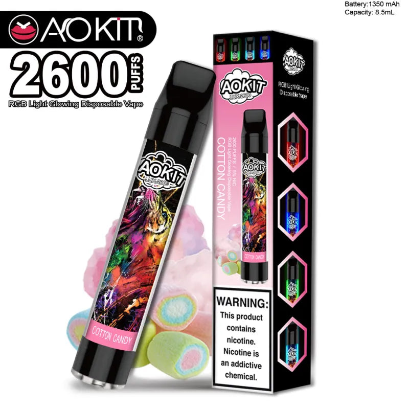 Aokit Lux 2600 Disposable Vape 8.5mL 10 Pack、mySite、zt4zffjzw