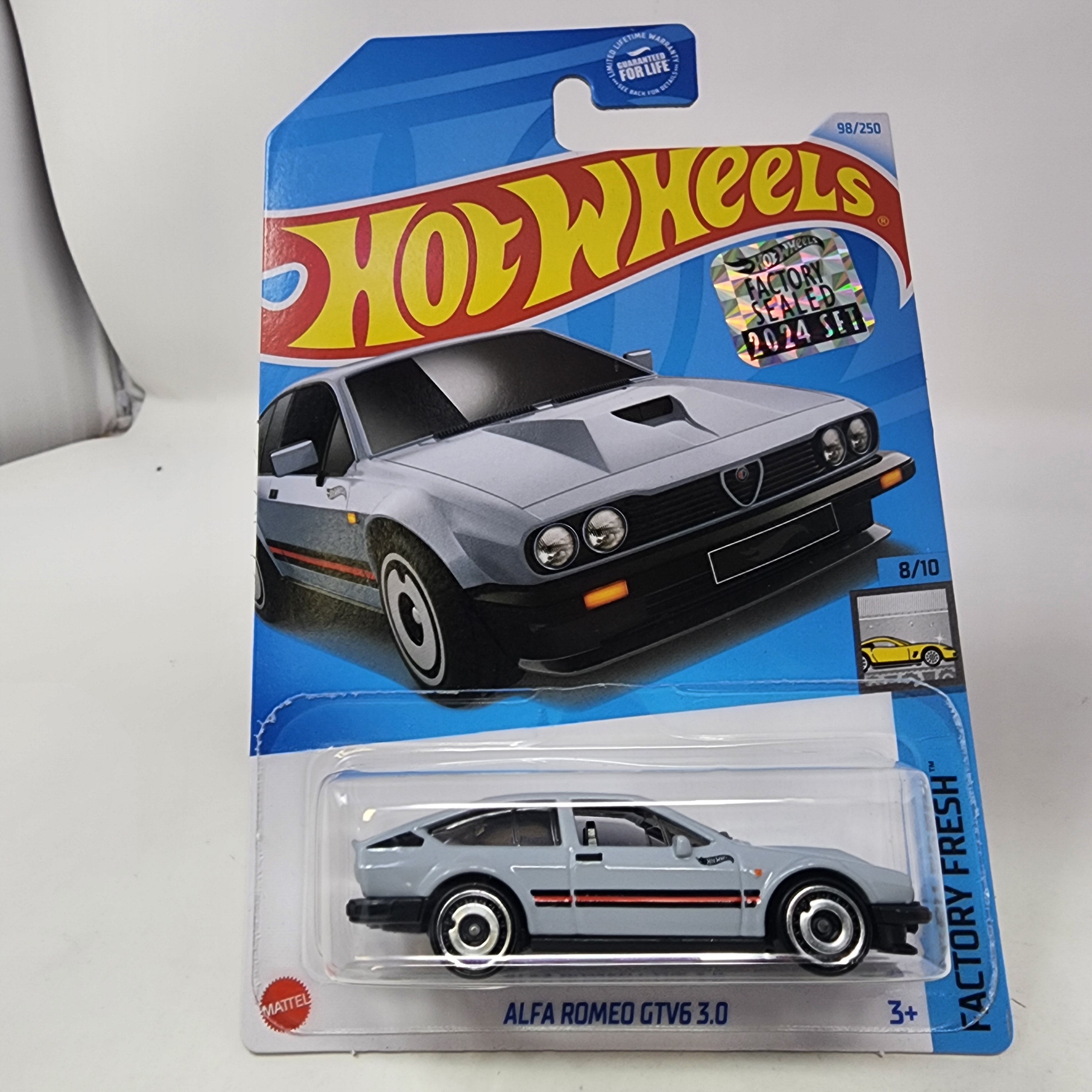 Alfa Romeo GTV6 3.0 #98 * Hot Wheels 2024 w/ Factory Holo Sticker、mySite、hgirdovlk