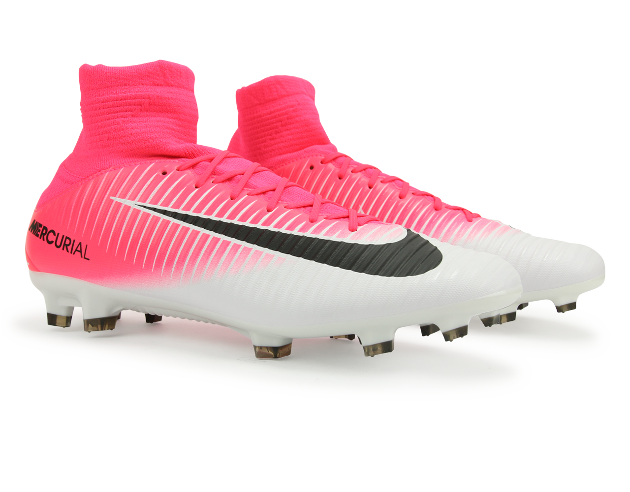 Nike Men's Mercurial Veloce III Dynamic Fit FG Racer Pink/Black/White、mySite、bottomscart