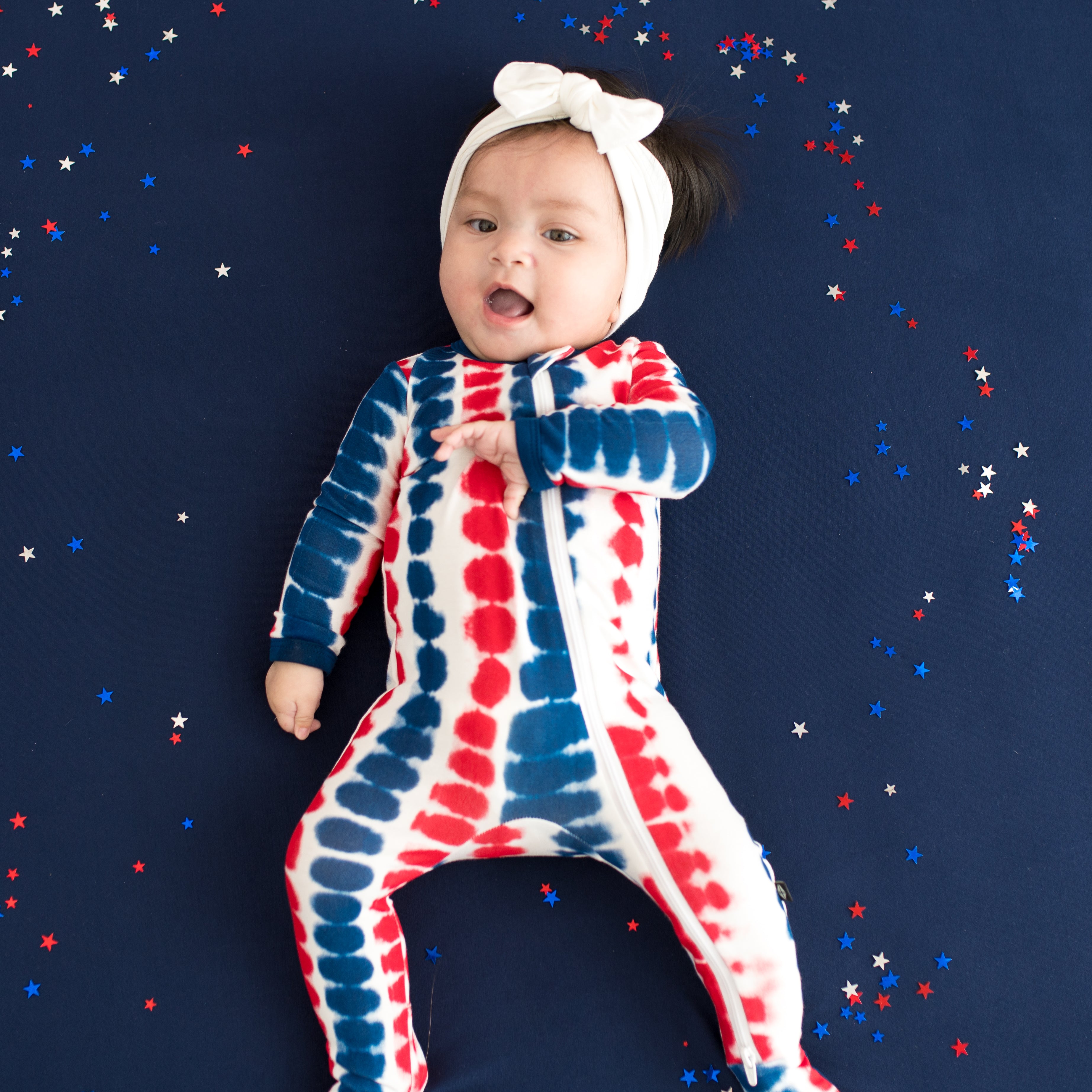  Zippered Footie in Liberty Rip Tide、mySite、layawaytickets