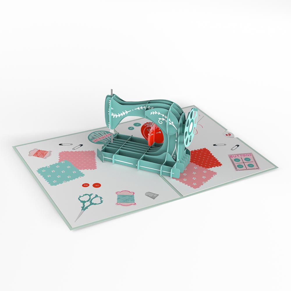 Love You Sew Much Pop-Up Card、mySite、solidvoid