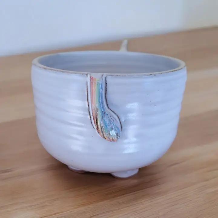 Elwood Rainbow Unicorn - Ceramic Dip Bowl、mySite、g9winljtr