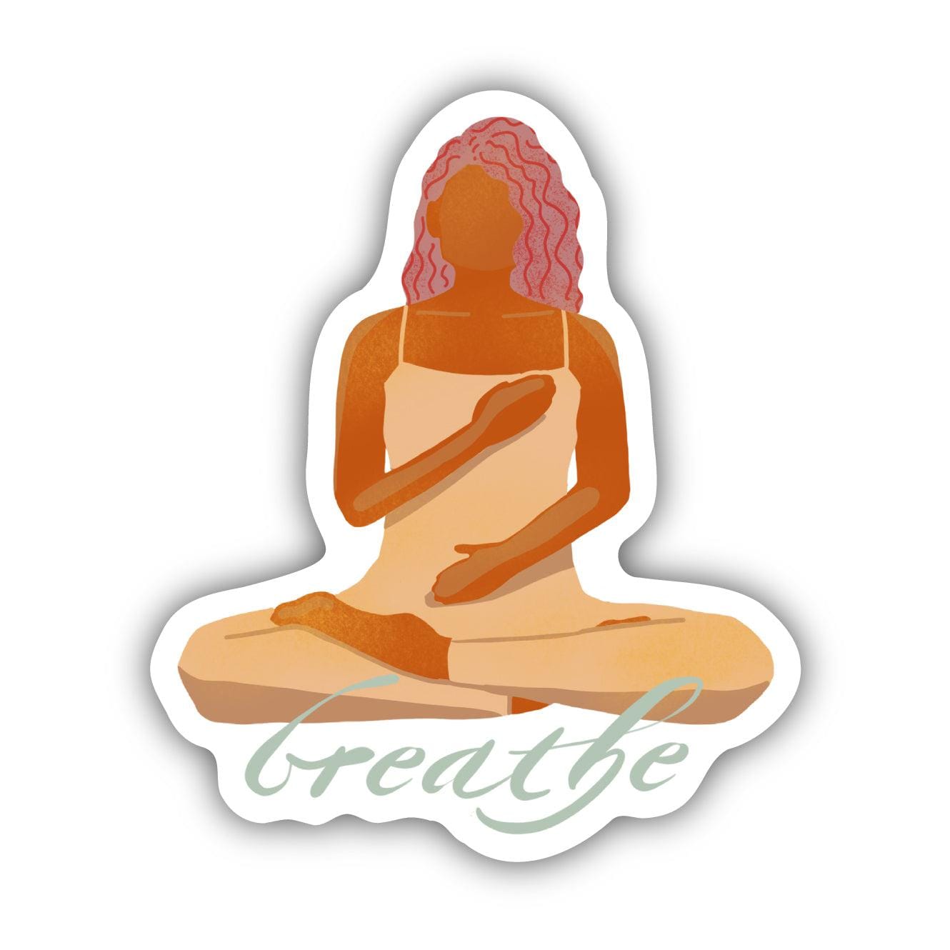  Breathe Yoga Sticker、mySite、ghnorth
