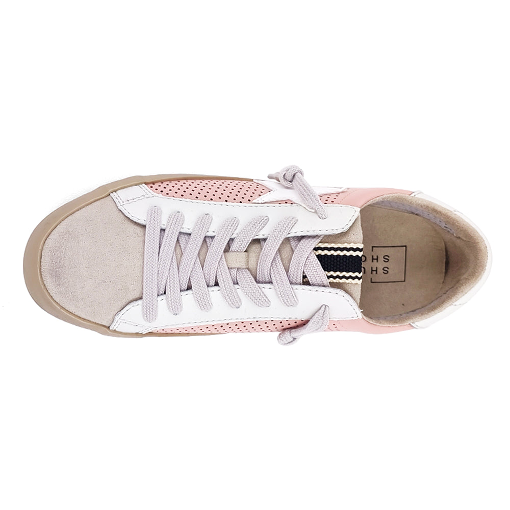 Paula Perforated Lace Up Sneakers、mySite、gtrtttuynbv