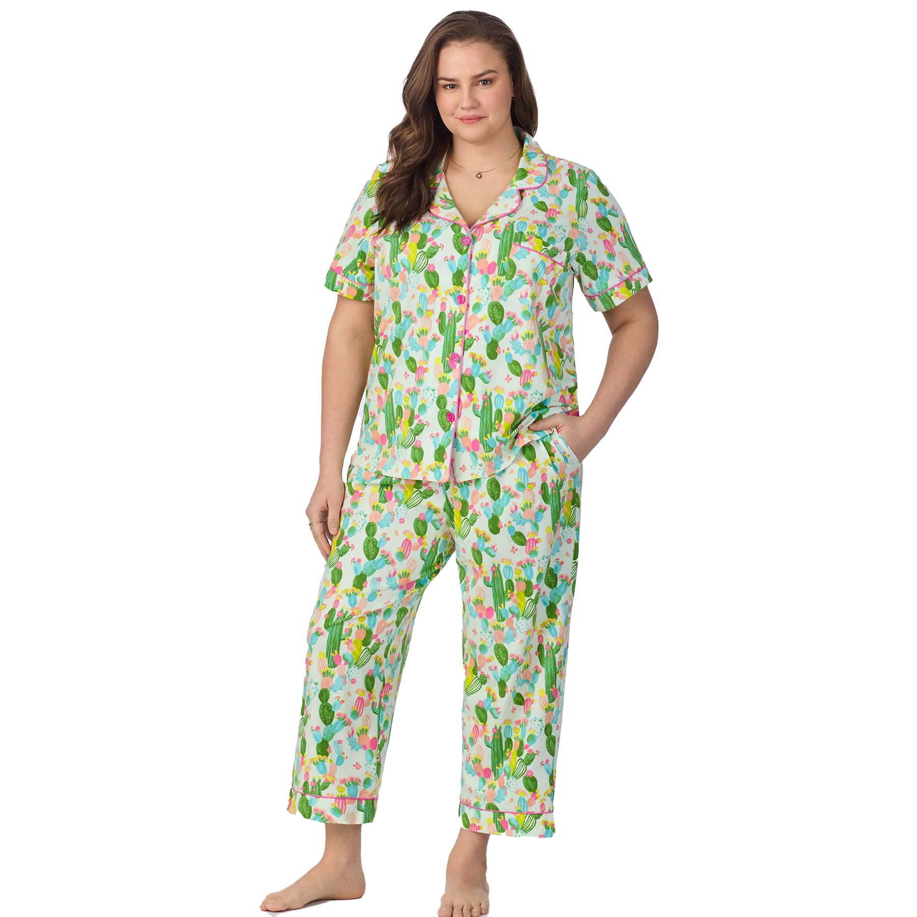  Bed Head Short Slv Cropped Pant Pj Set、mySite、justintrudeaud