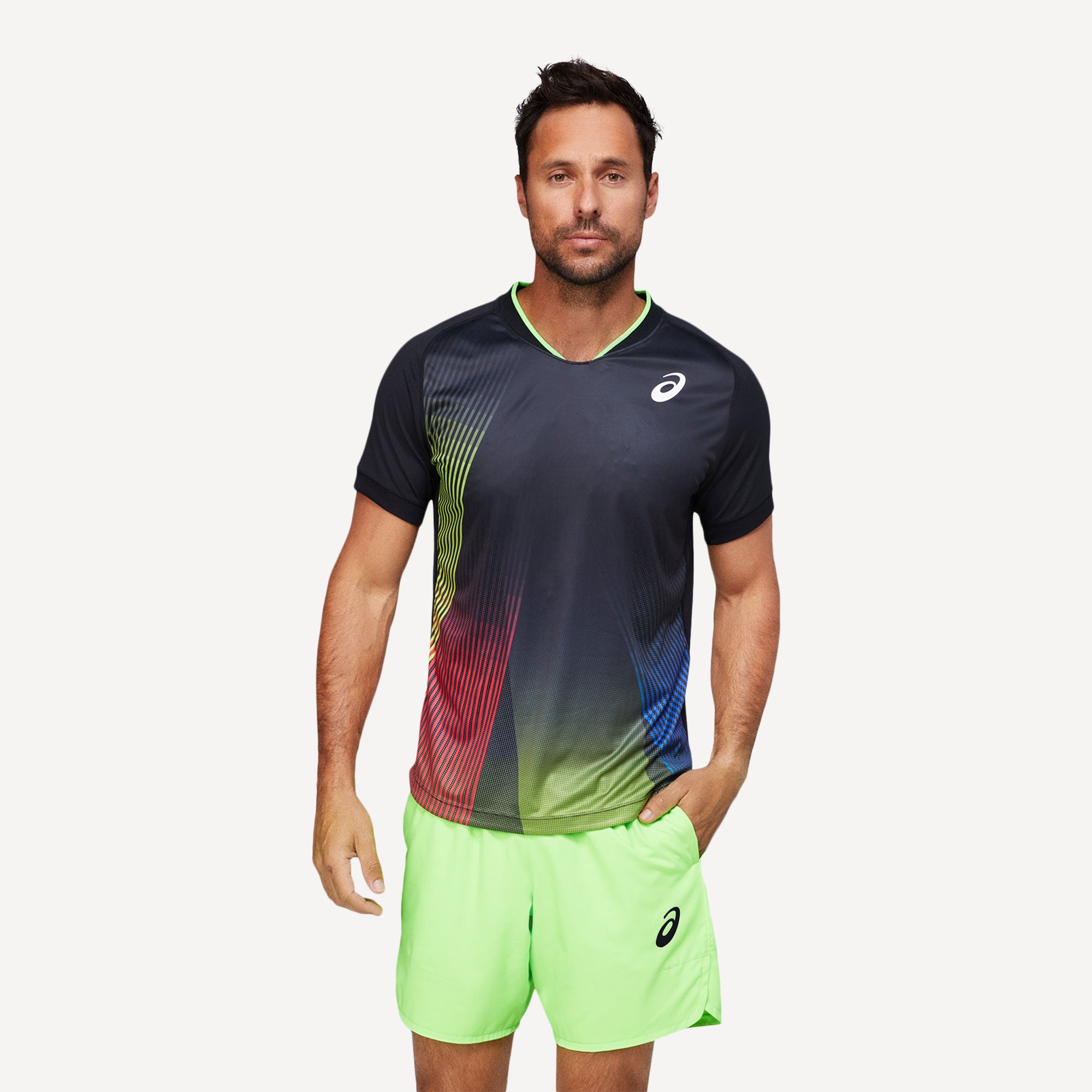 ASICS Match Men's Graphic Print Tennis Shirt