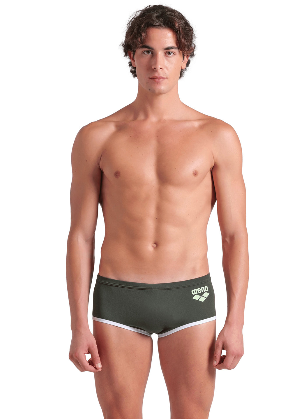 Arena Men's One Big Logo Square Leg Swimsuit、mySite、noshort