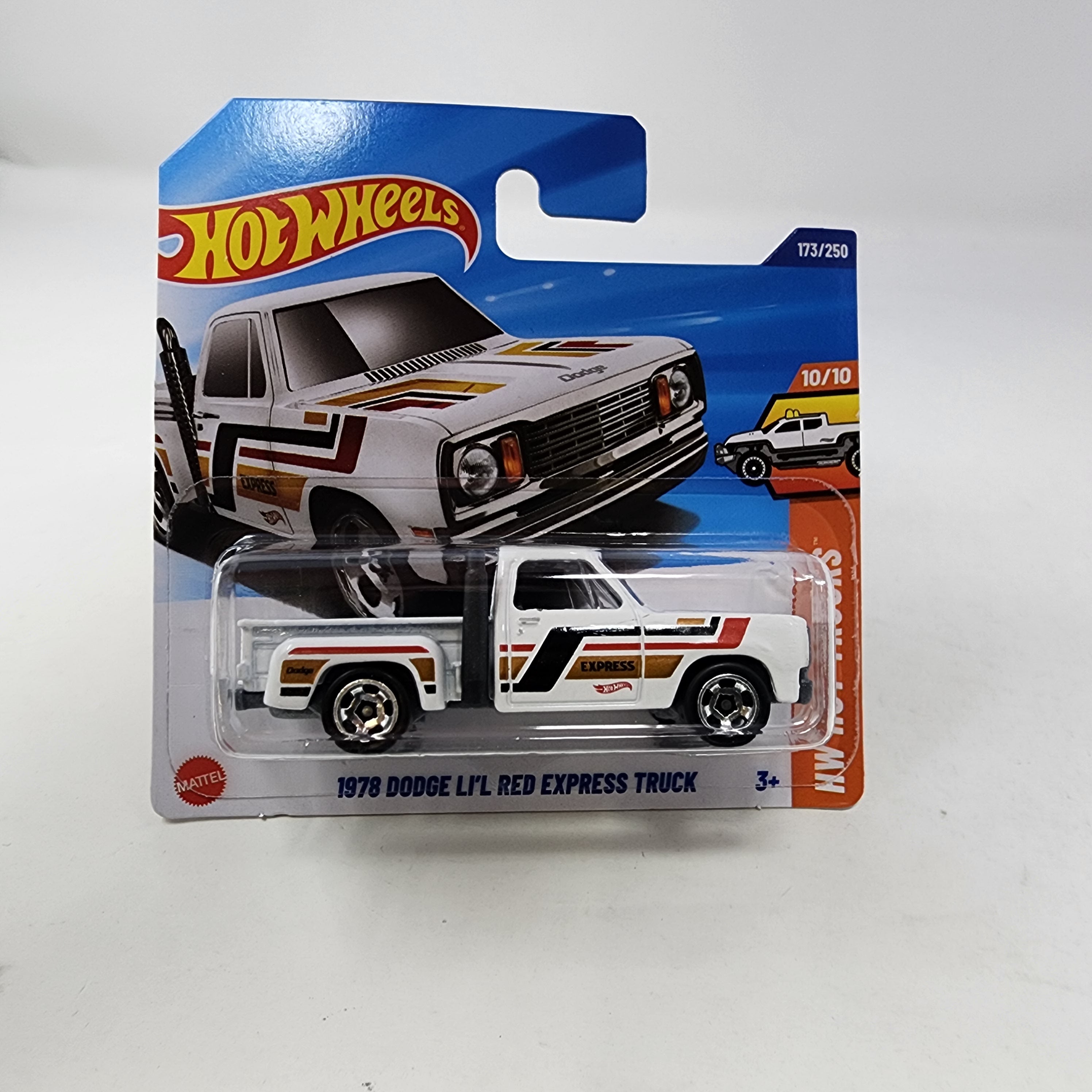 1978 Dodge LI'L Red Express truck #173 * White * 2025 Hot Wheels NEW! Case J、mySite、hgirdovlk