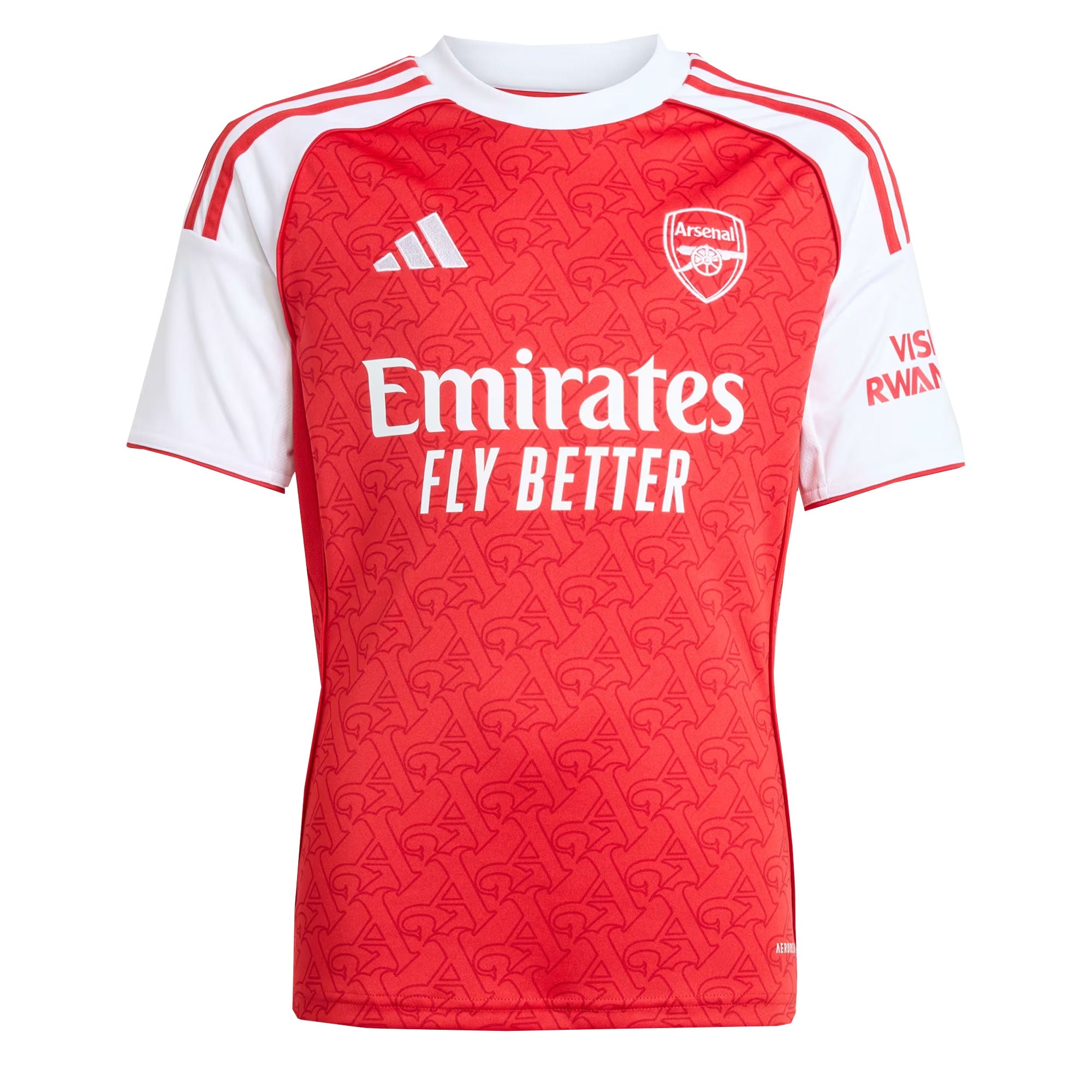 adidas Kids Arsenal 2025/26 Home Jersey Red/White、mySite、noshort