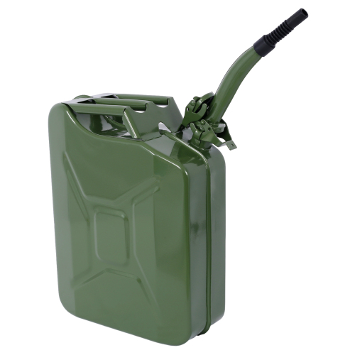 20 Liter (5 Gallon) Jerry Fuel Can with Flexible Spout, Portable Jerry Cans Fuel Tank Steel Fuel Can, Fuels Gasoline Cars, Trucks, Equipment,RED 4pcs/set、、eastwooduniform