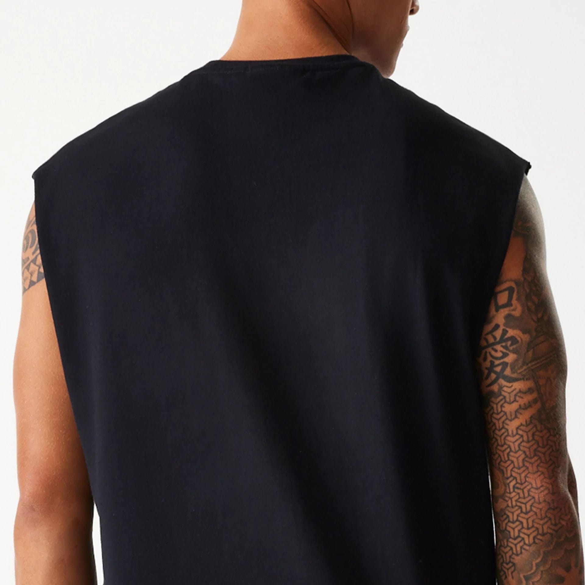 New York Yankees MLB Graphic Black Sleeveless T-Shirt、mySite、vikingsvslions