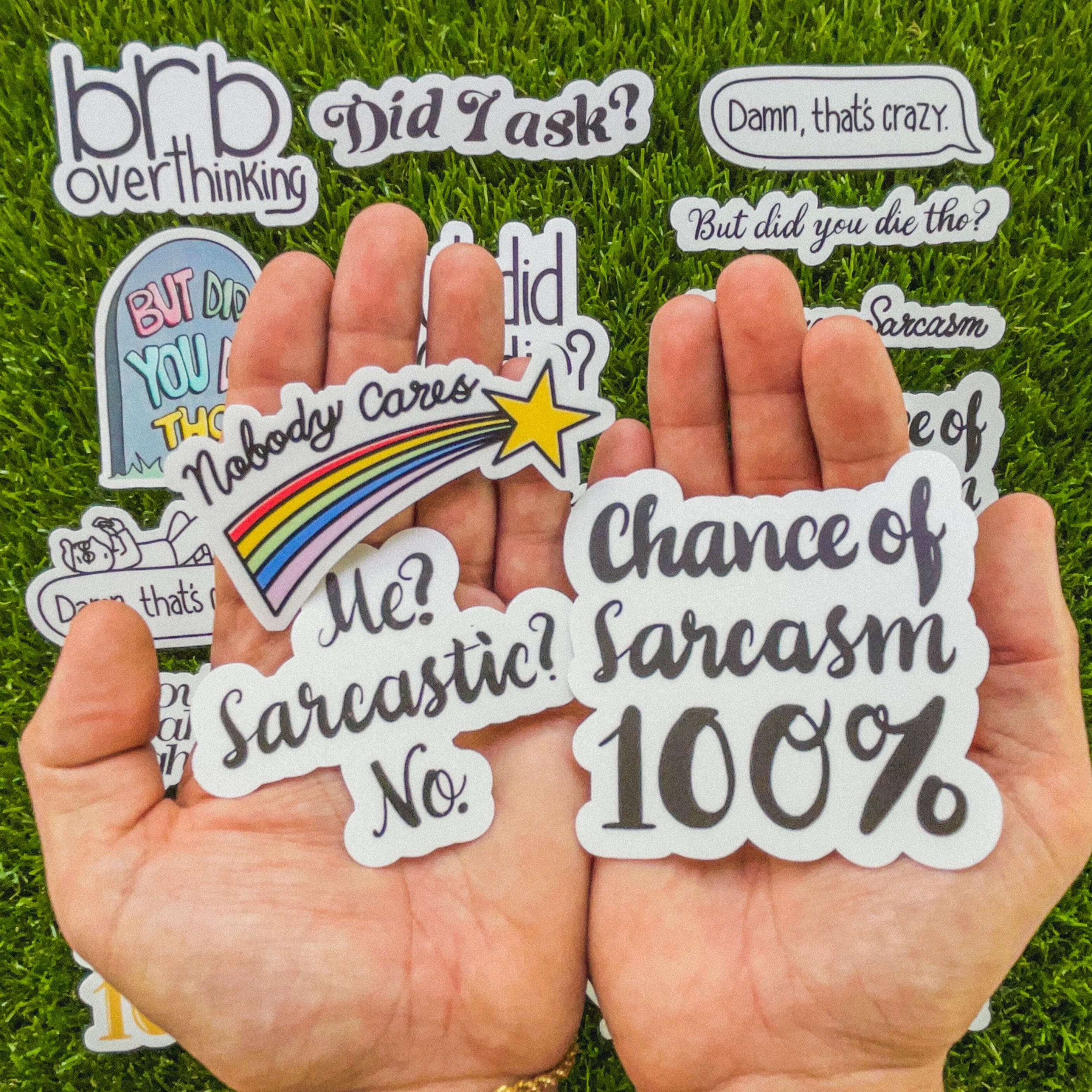  Me? Sarcastic? No. Sticker、mySite、elrpsem3k