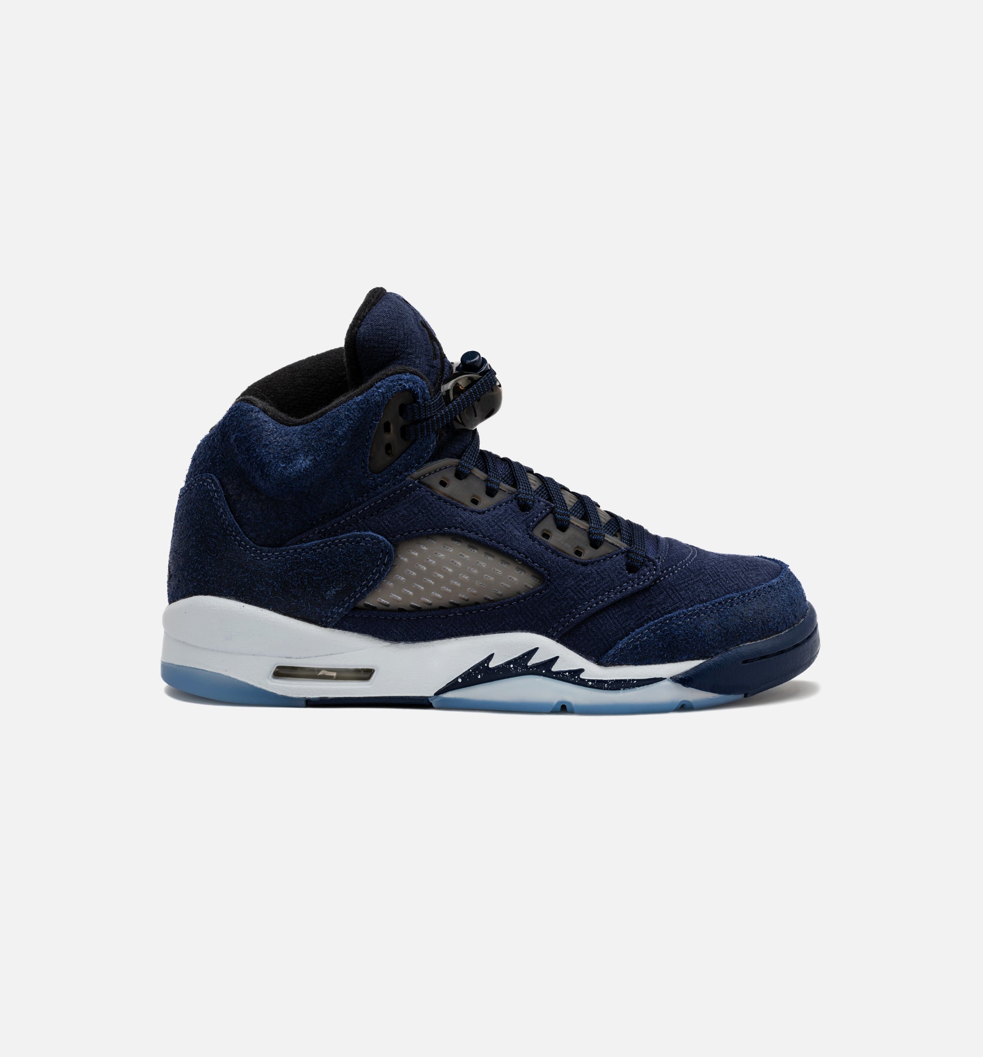 Air Jordan 5 Retro Midnight Navy Grade School Lifestyle Shoe - Midnight Navy/Black/Football Grey、mySite、dreamappss
