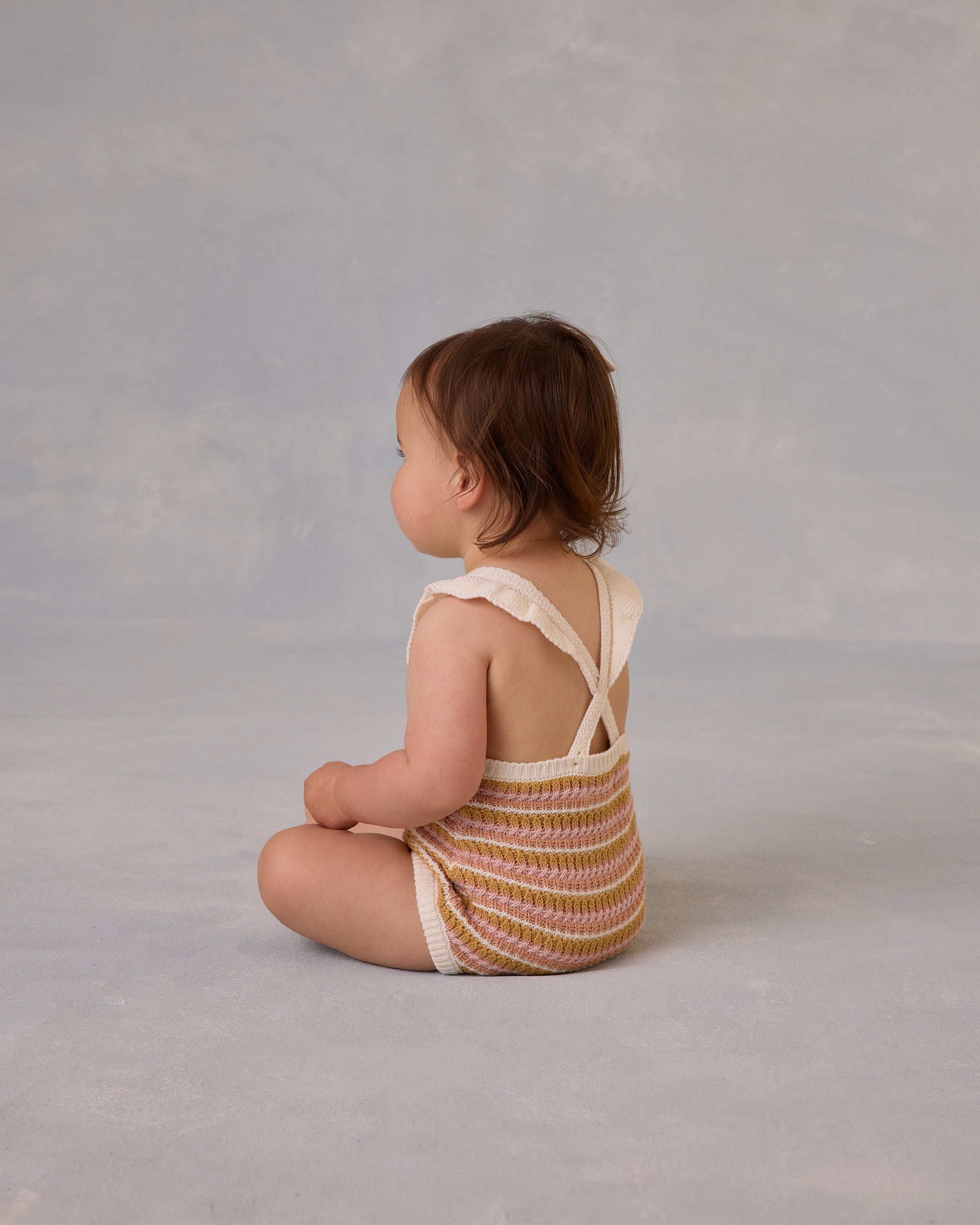  Crochet Romper || Pink Stripe、mySite、layawaytickets