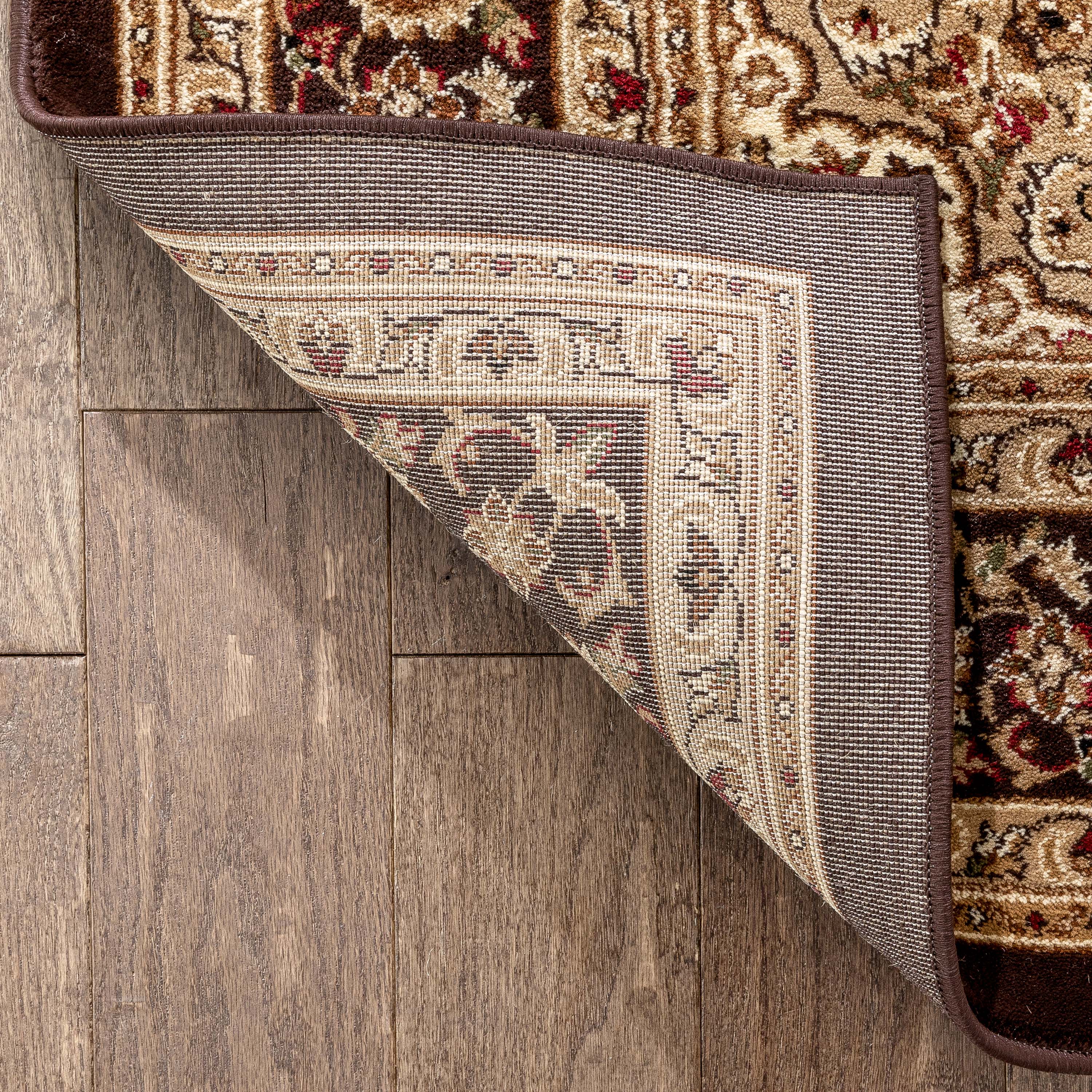Aviva Brown Traditional Rug、mySite、gigharbornorthrealestate
