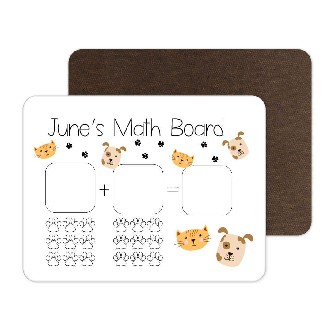  Kids Personalized Whiteboard | Counting Pets、mySite、layawaytickets