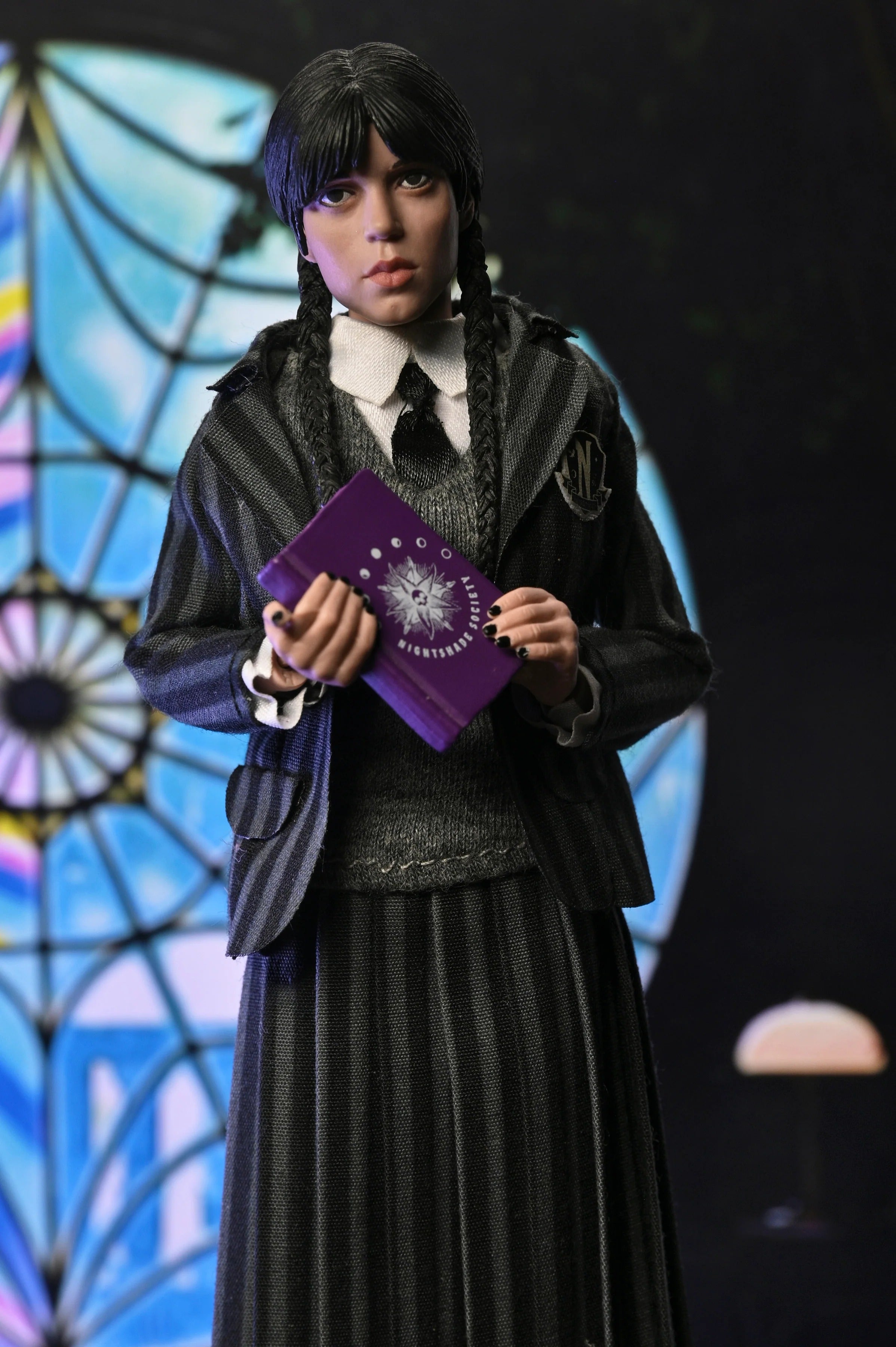 NECA Wednesday Nevermore Uniform Wednesday Addams and Enid 2-Pack (8 Clothed Scale)、mySite、hgirdovlk