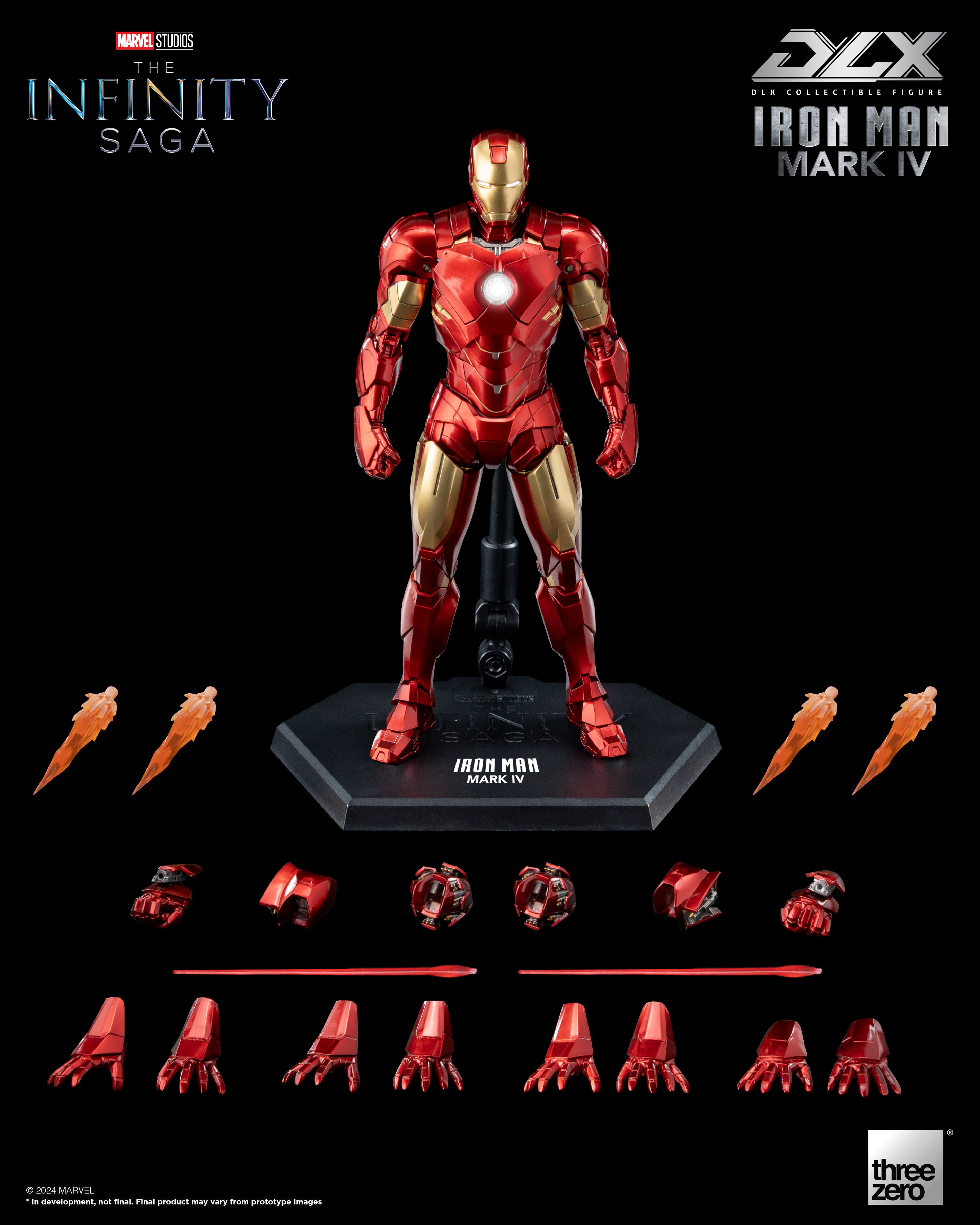 Threezero Marvel Studios: The Infinity Saga - DLX Iron Man Mark 4、mySite、hgirdovlk
