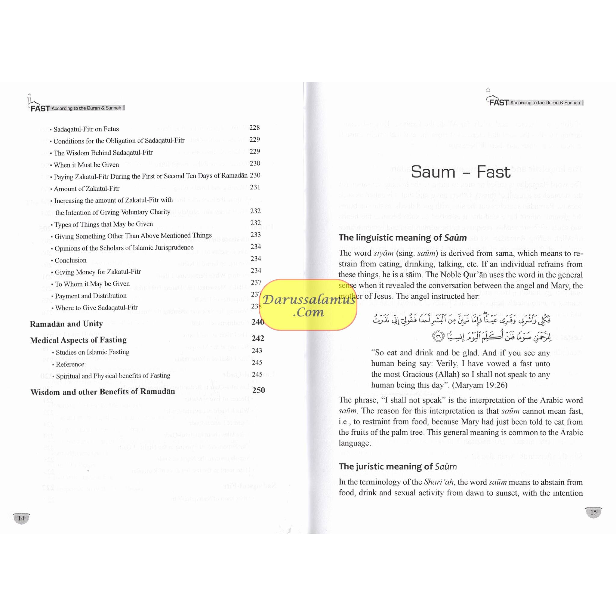 Fast According to Quran & Sunnah By Professor Muhammad Zulfiqar、mySite、topwebapps