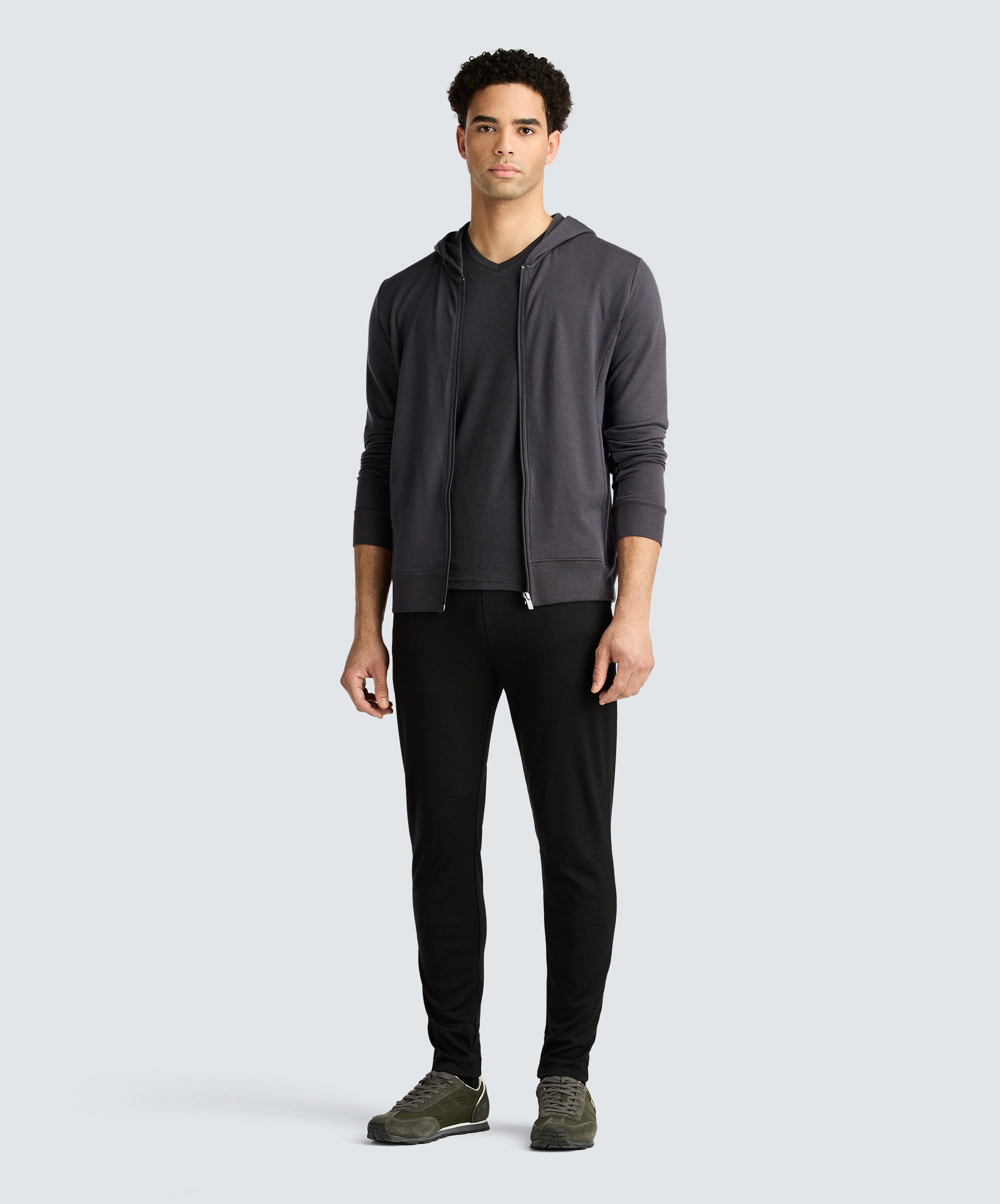 Men's Merino V-Neck T-Shirt、mySite、noshort