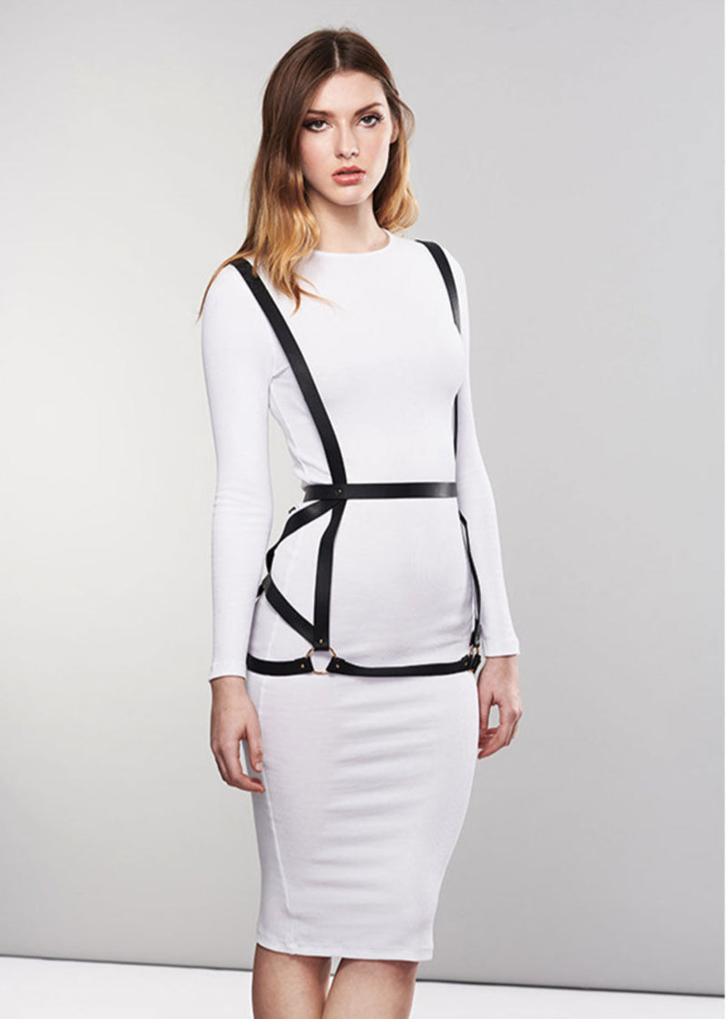  Maze Arrow Dress Harness (Black)、mySite、justintrudeaud