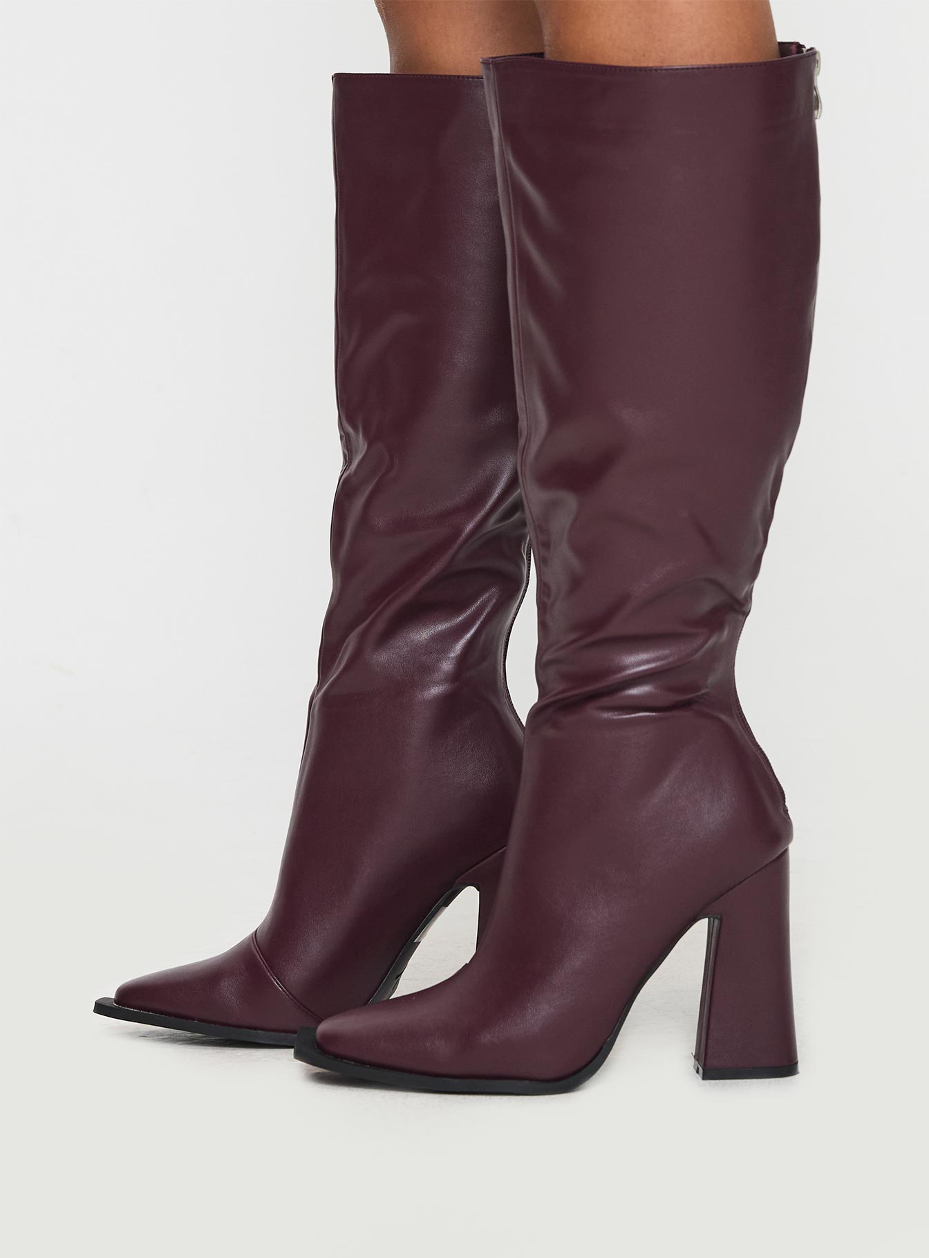 Keeley Boots Matte Burgundy、mySite、solidvoid