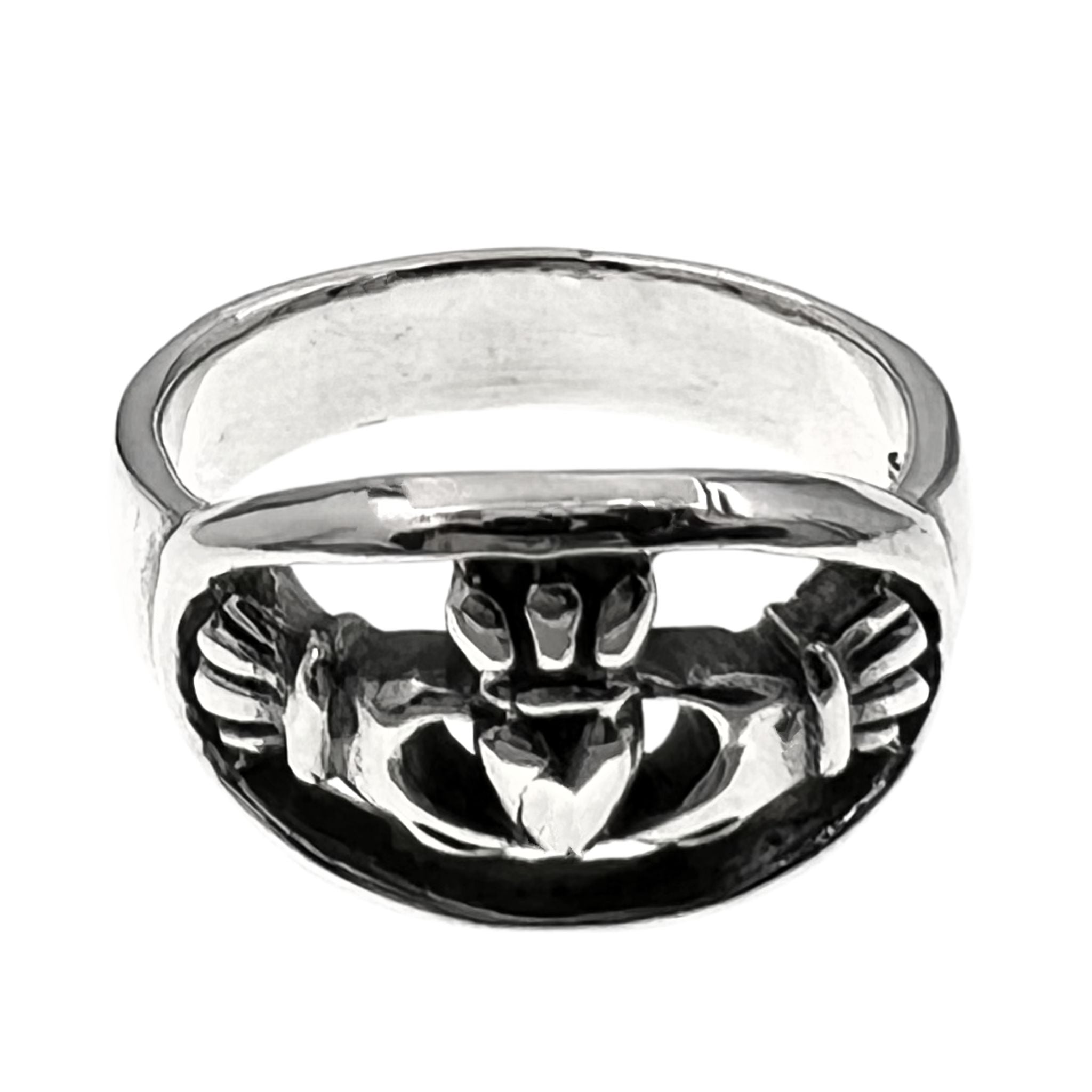 Sterling Silver Celtic Claddagh Ring / SSR0084、mySite、dreamappss