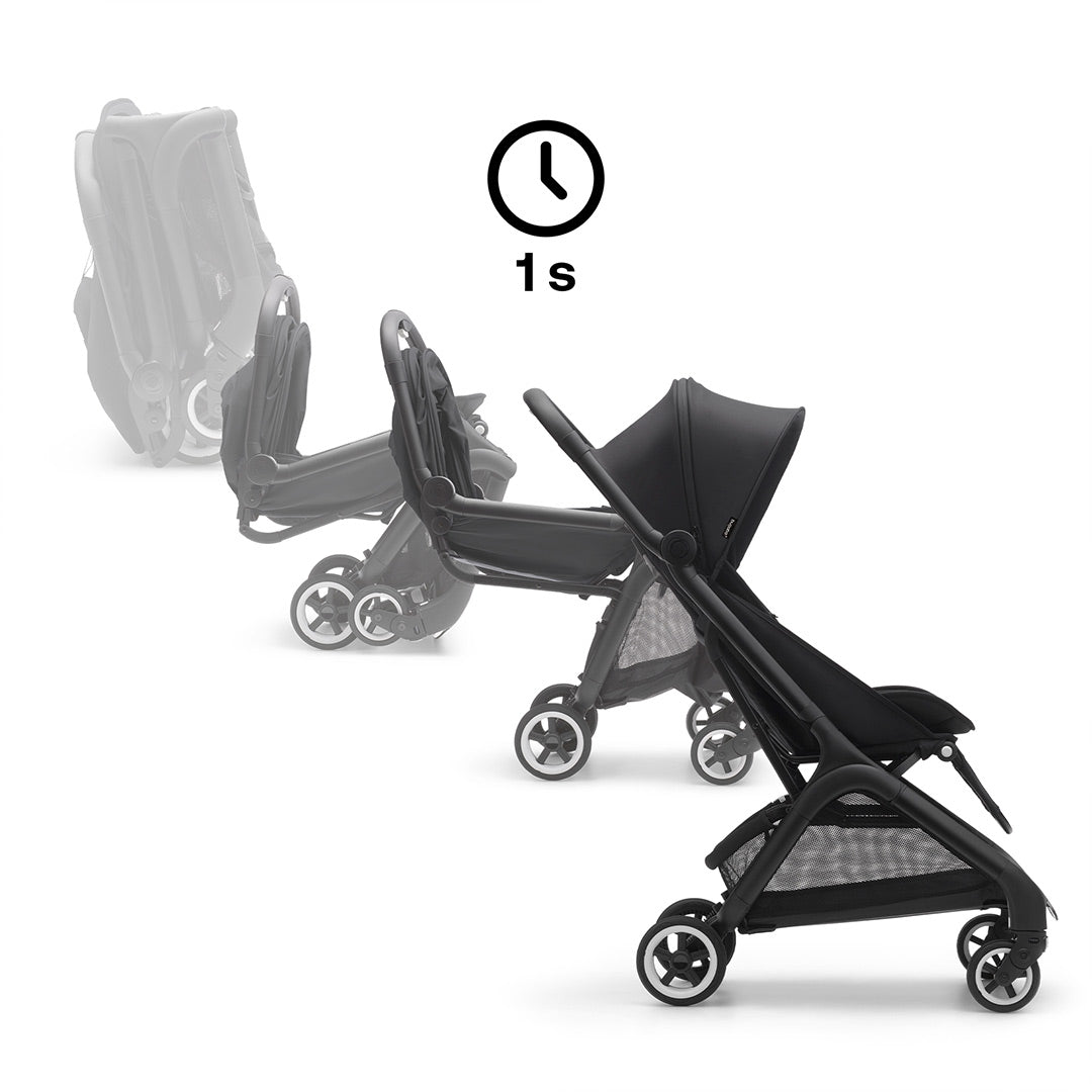  Bugaboo Butterfly Travel Pushchair - Black/Midnight Black、mySite、merchandisen