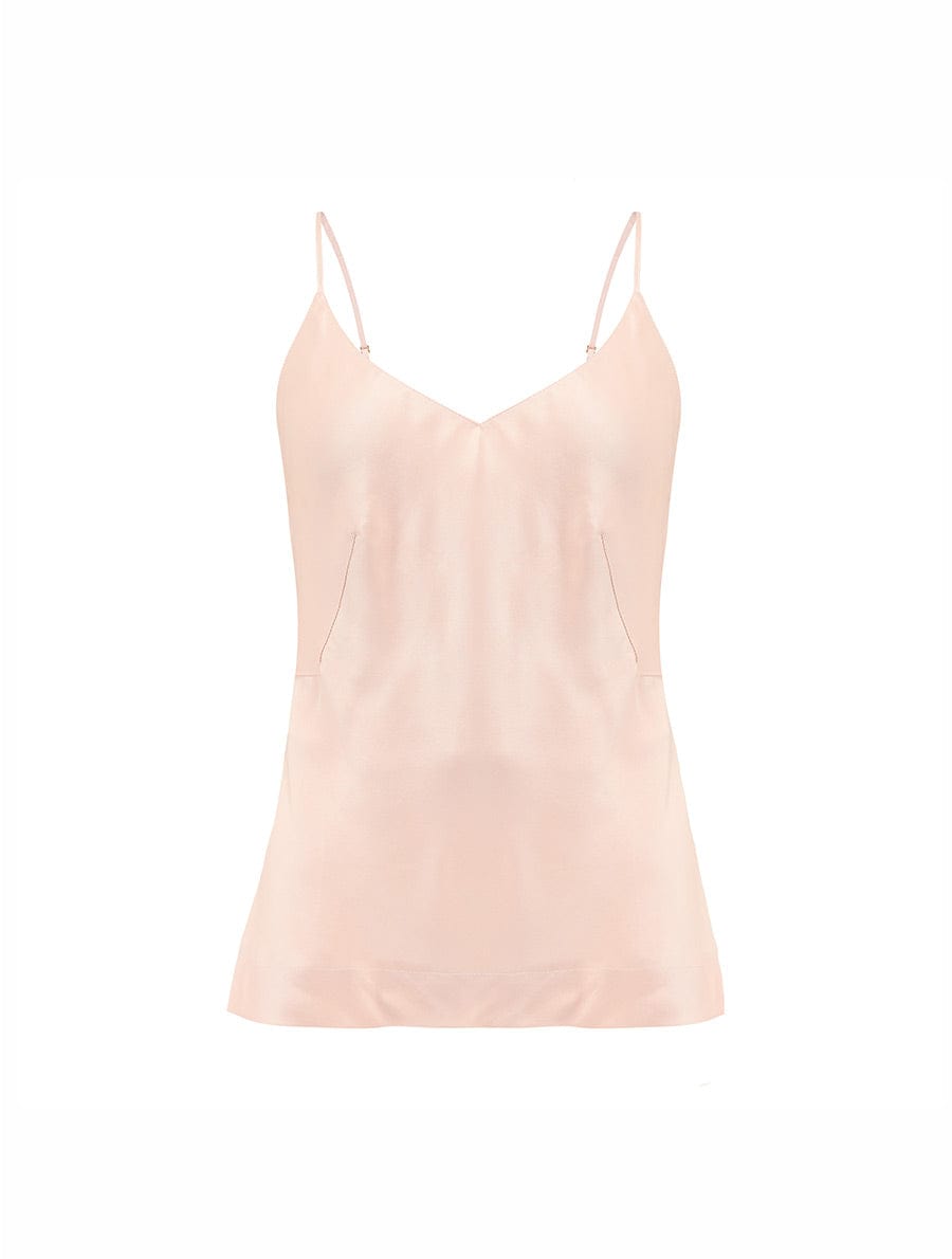  Fleur Du Jour Blush Silk Camisole、mySite、justintrudeaud