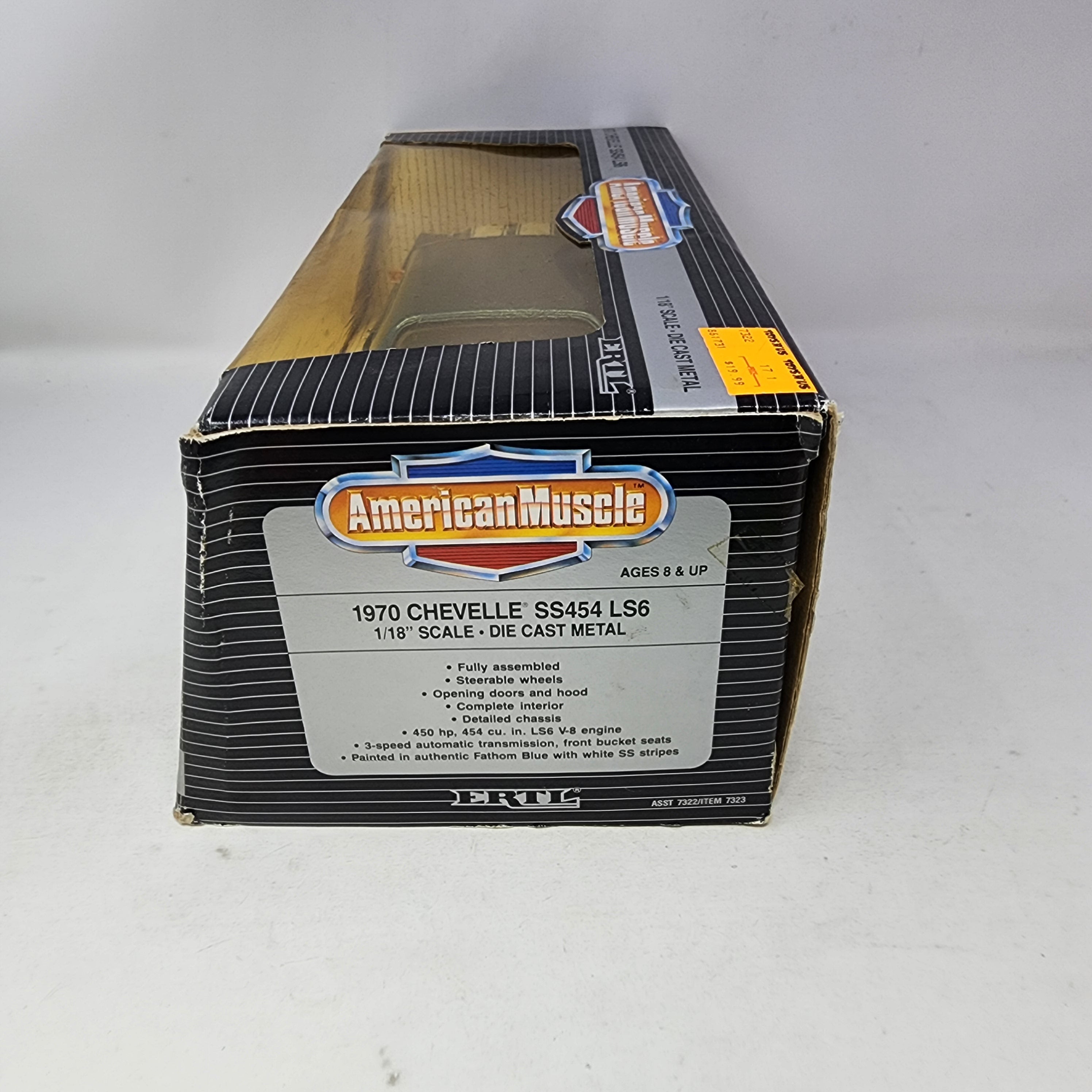 1970 Chevy Chevelle SS 454 LS6 * ERTL Collectibles 1/18 Scale American Muscle、mySite、hgirdovlk