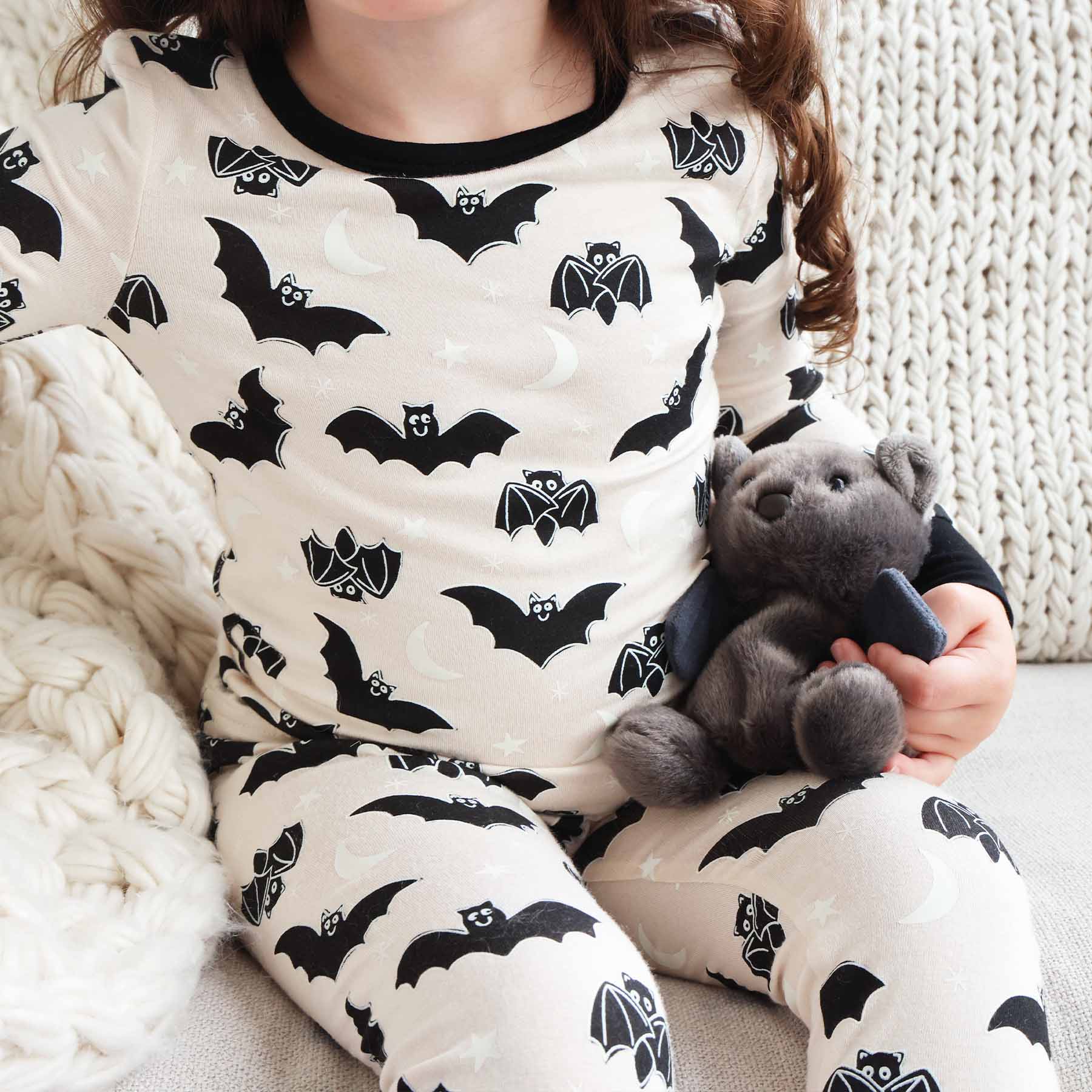  Scaredy Bats Two Piece Pajama Set、mySite、layawaytickets