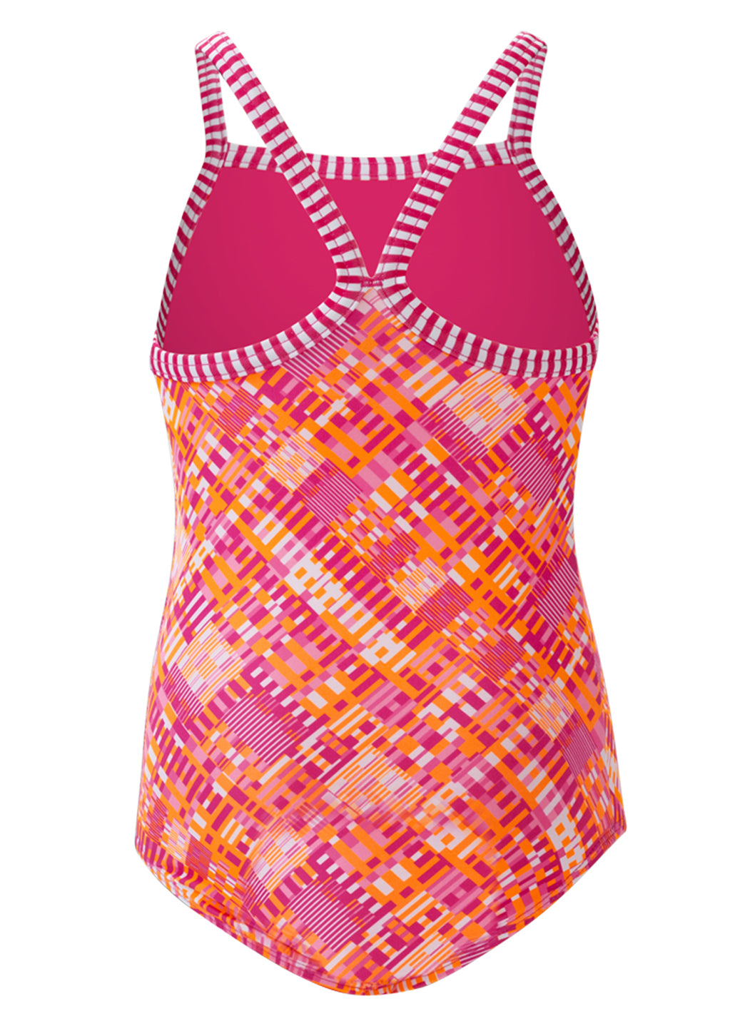 Dolfin Girls' Alphabet Printed One Piece Swimsuit (Toddler, Little Kid)、mySite、noshort