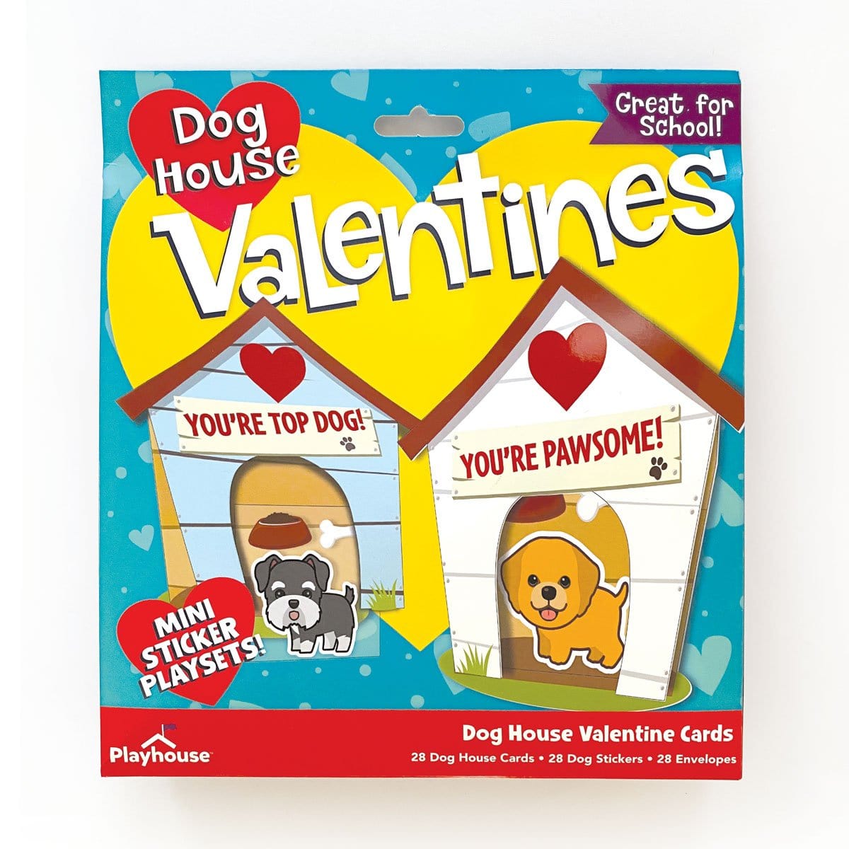  Valentine Cards Set - Dog House、mySite、ghnorth