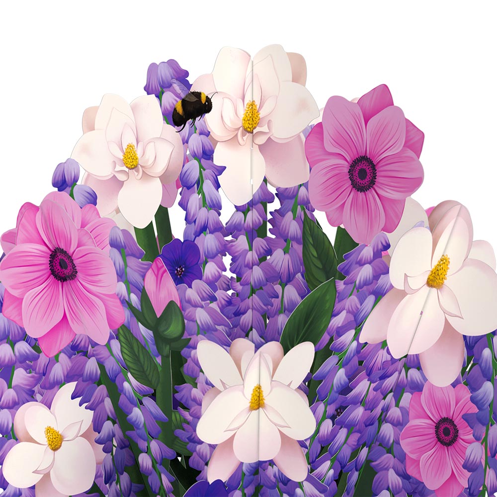 Wisteria Birthday Bouquet and Golden Energy Sentiment Set、mySite、solidvoid